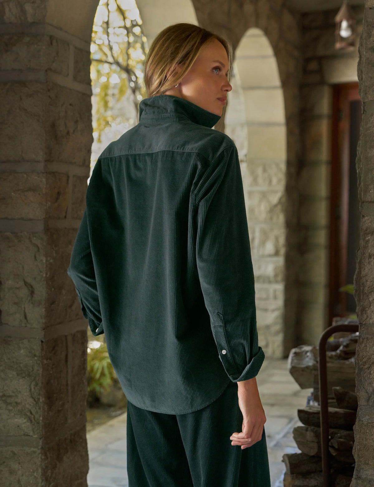 Eileen Corduroy Button-Up