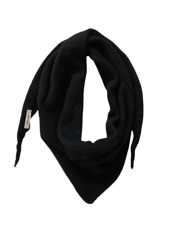 Soft Knit Triangle Scarf