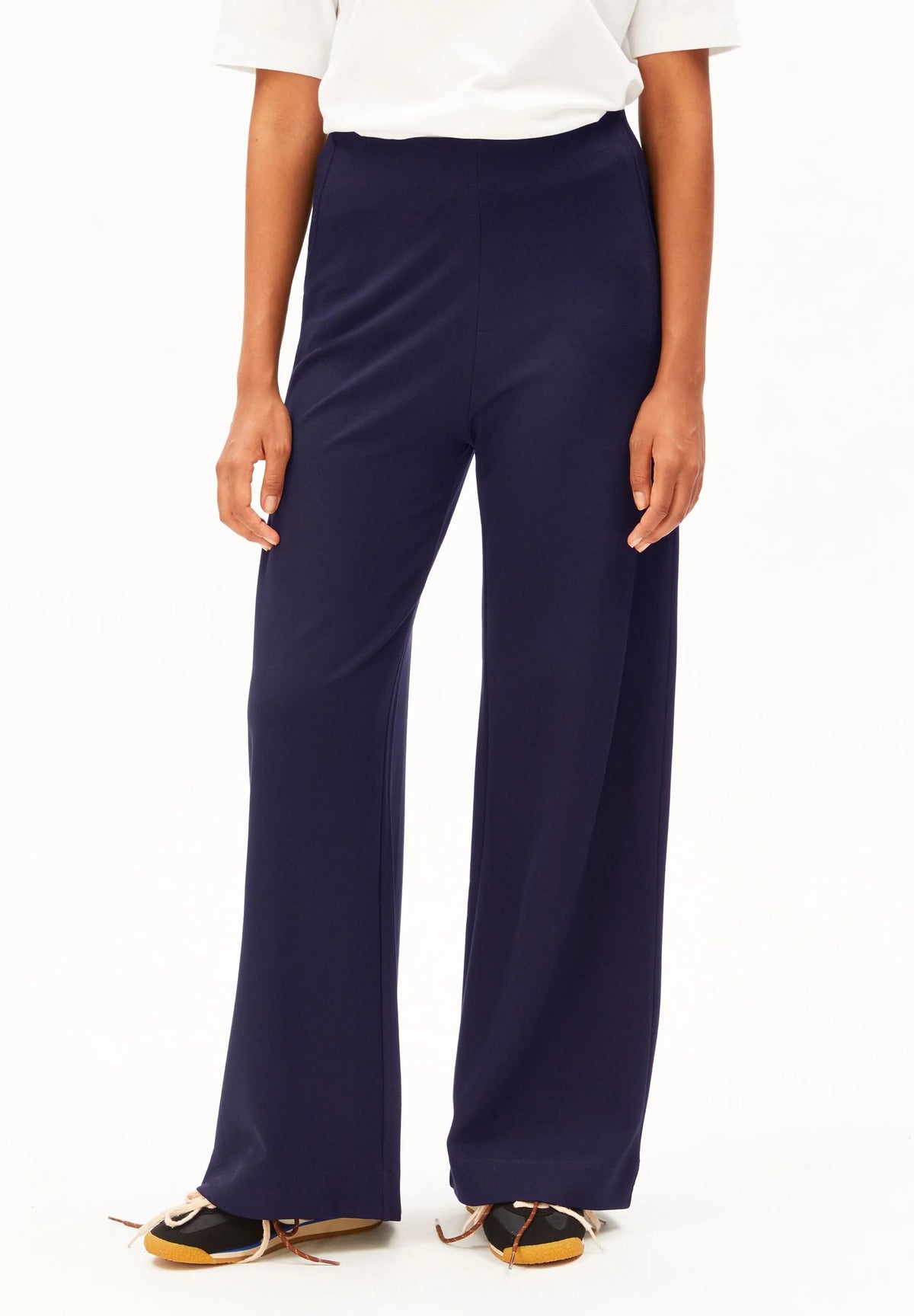Wide Leg Jersey Pant