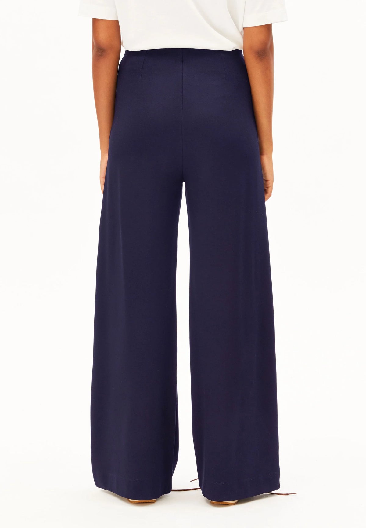 Wide Leg Jersey Pant