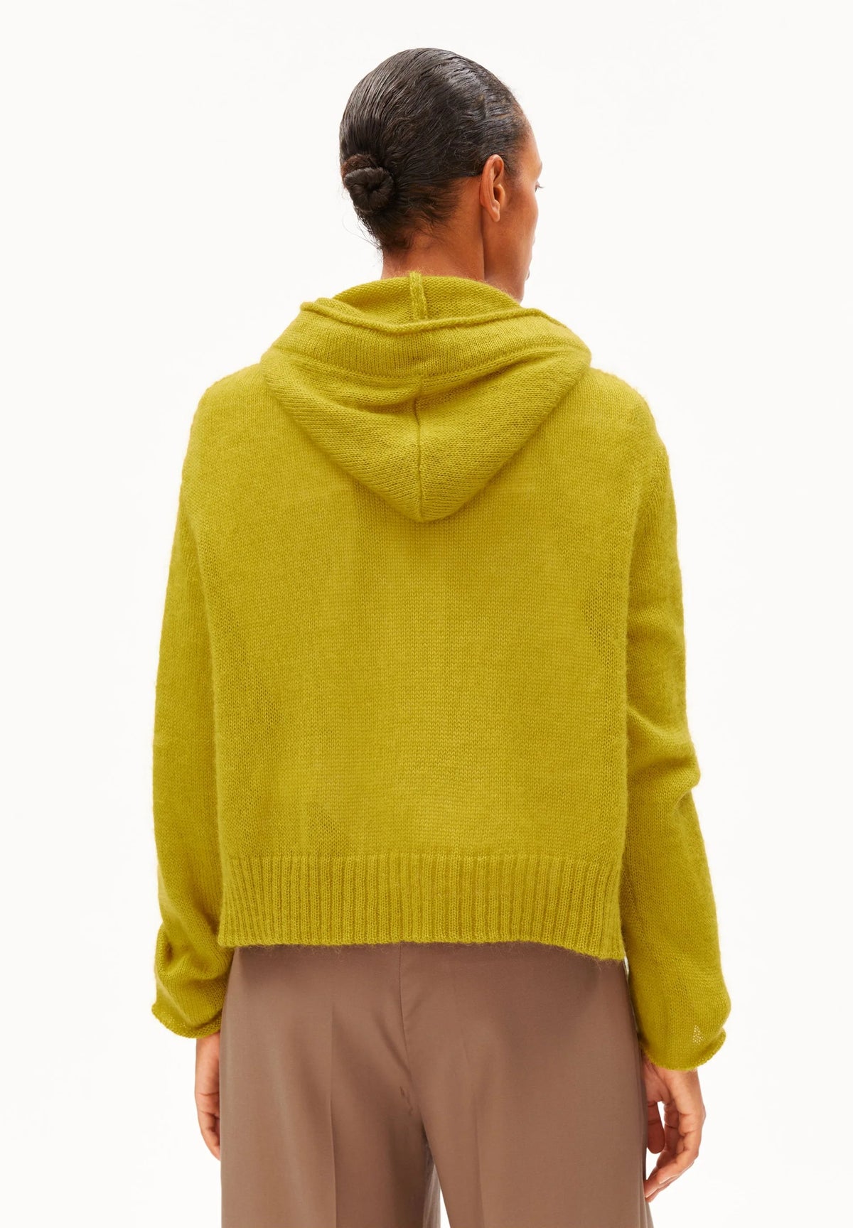 Mohair Blend Hoodie