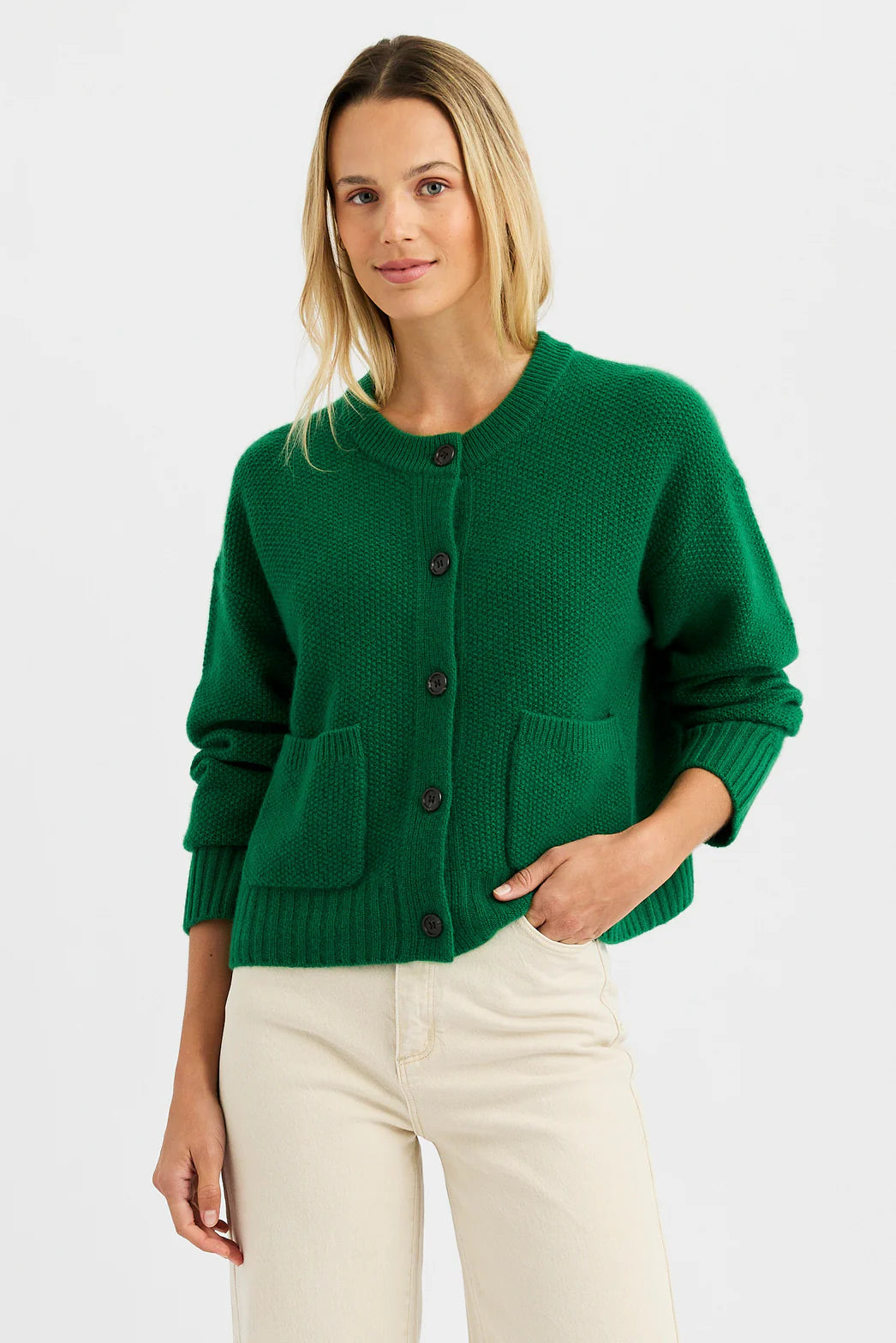 Cassie Cashmere Cardigan