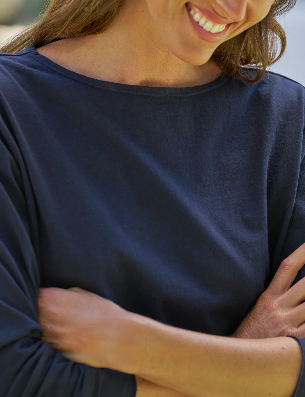 Boatneck LS Tee