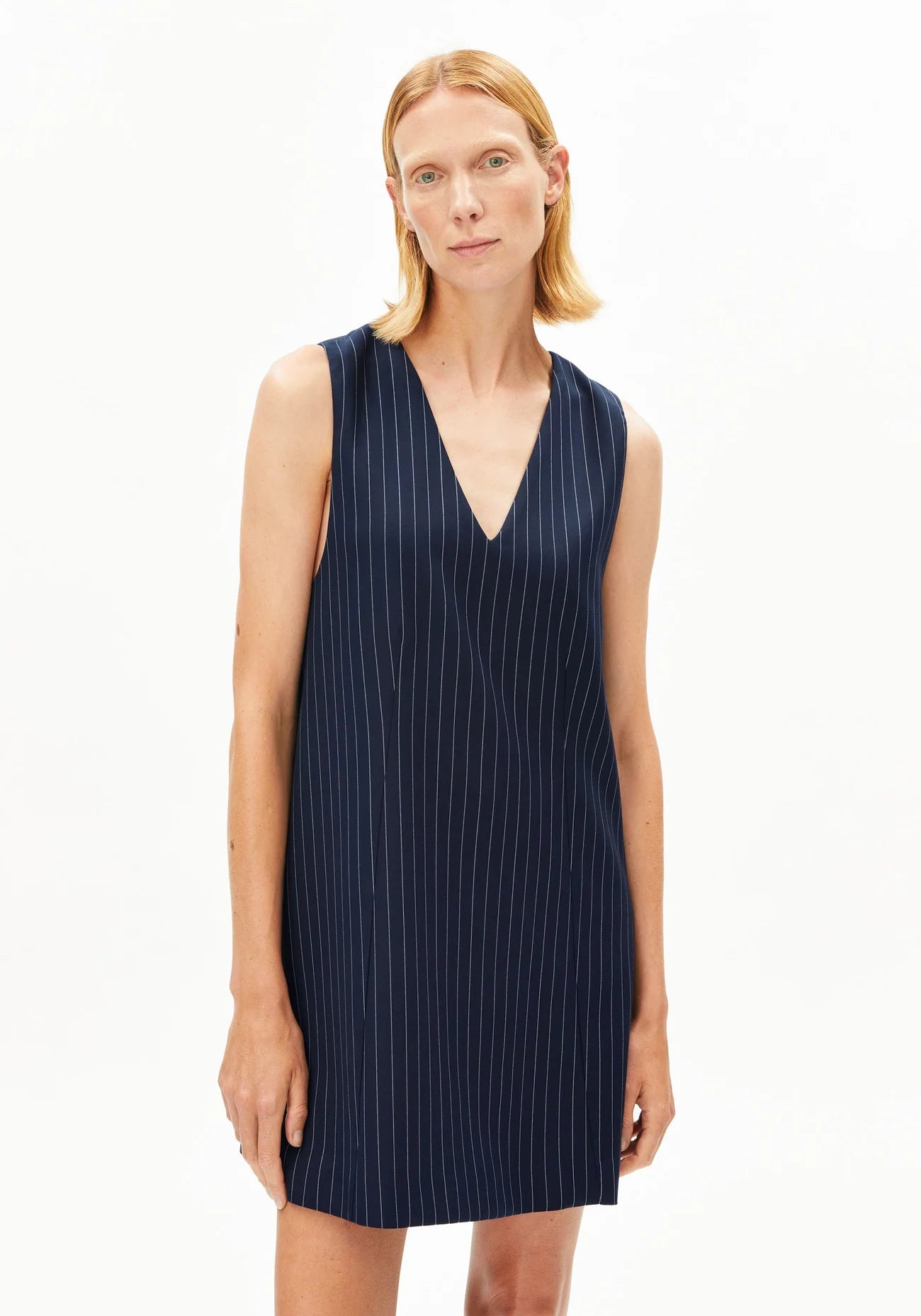 Pinstripe Pinaafo Dress