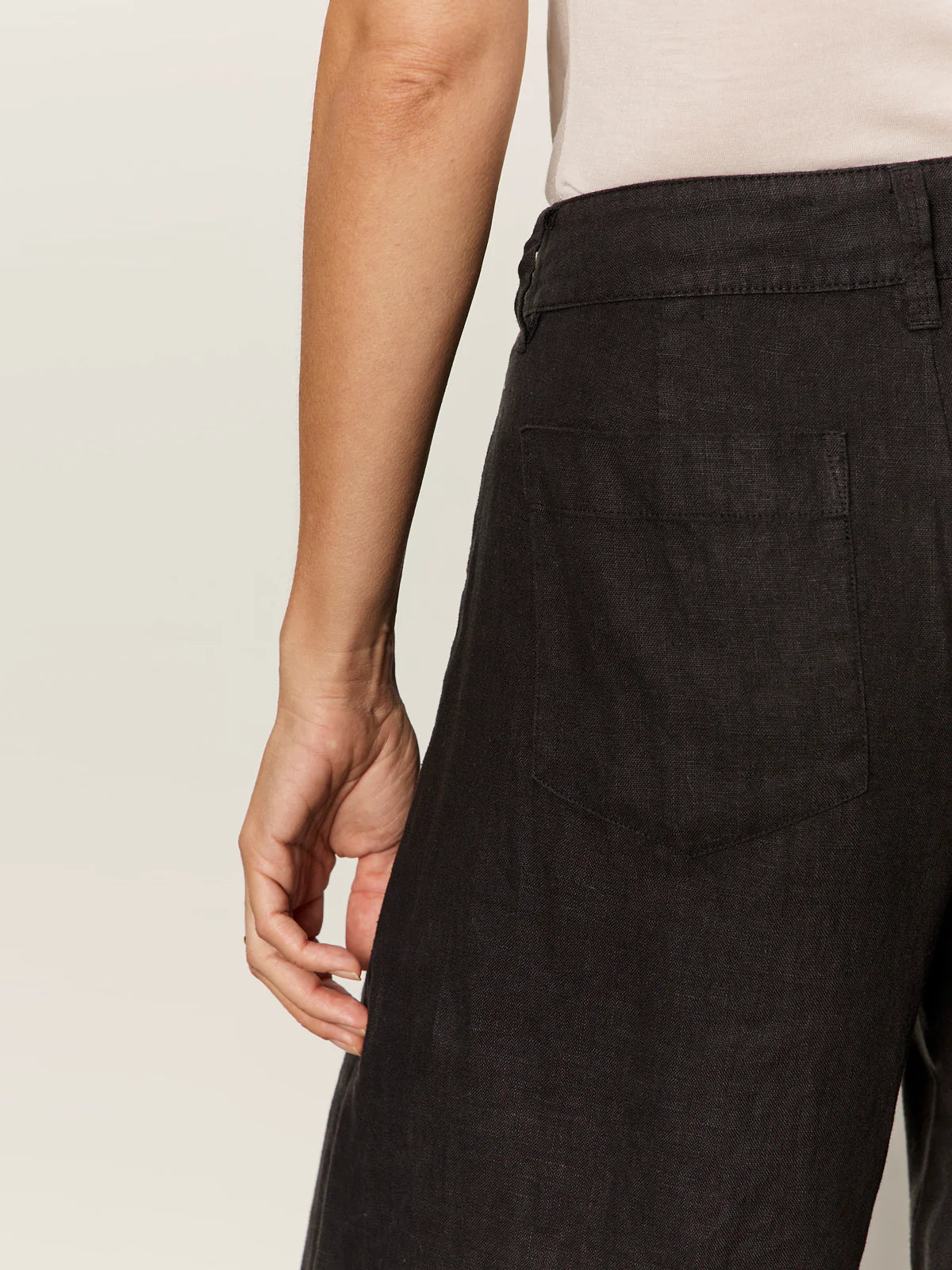 Linen Marine Wide Leg
