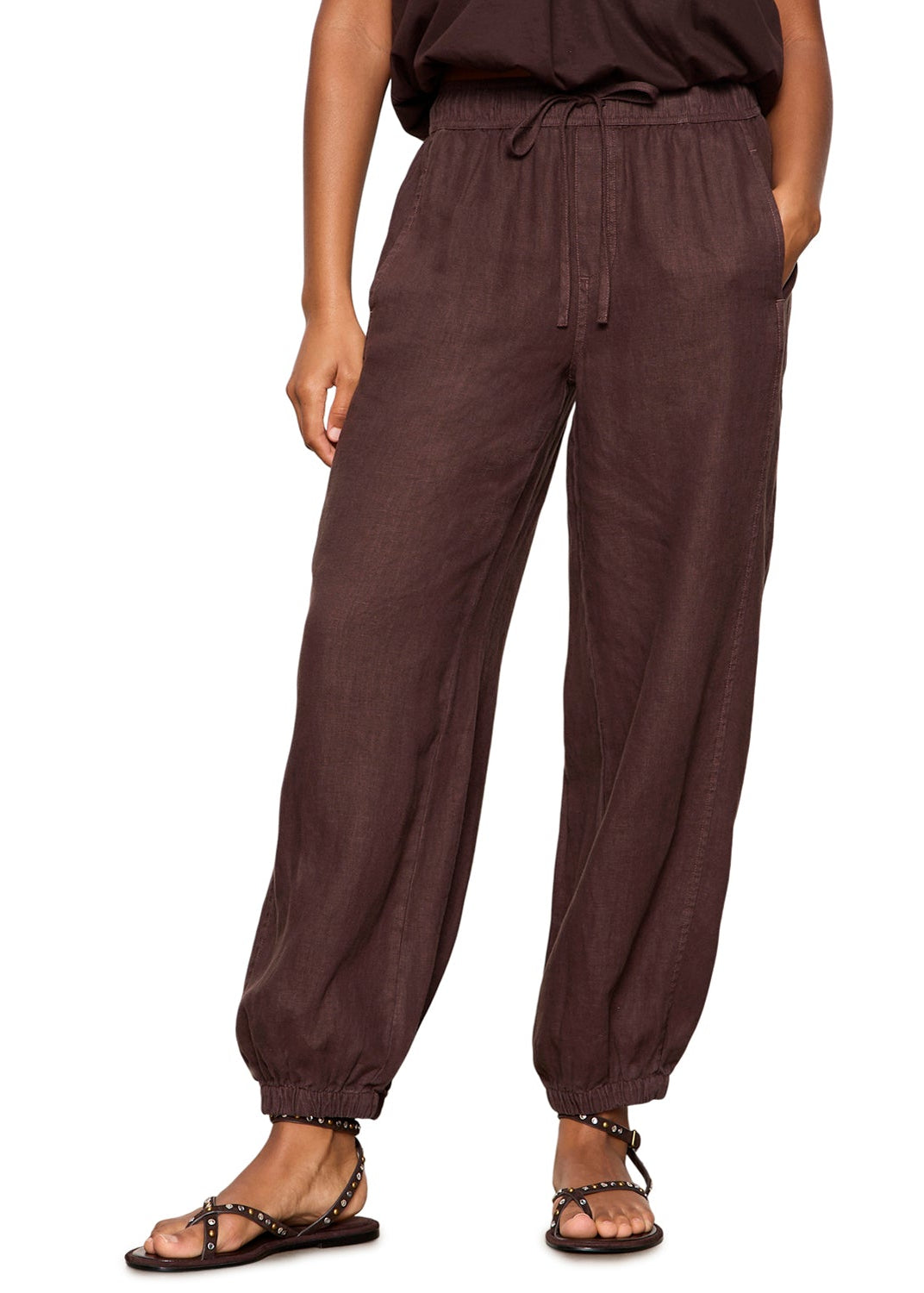 Melody Linen Balloon Pant