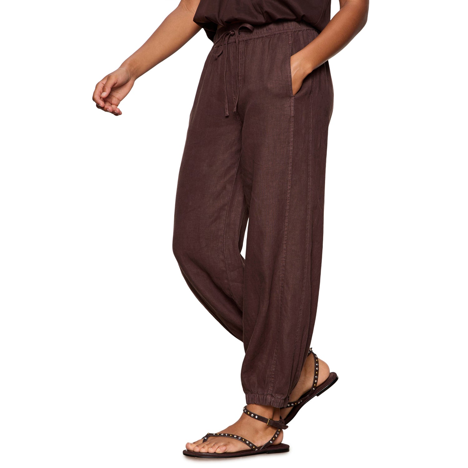 Melody Linen Balloon Pant