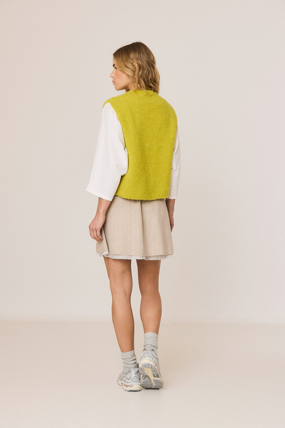 Boxy Mohair Vest