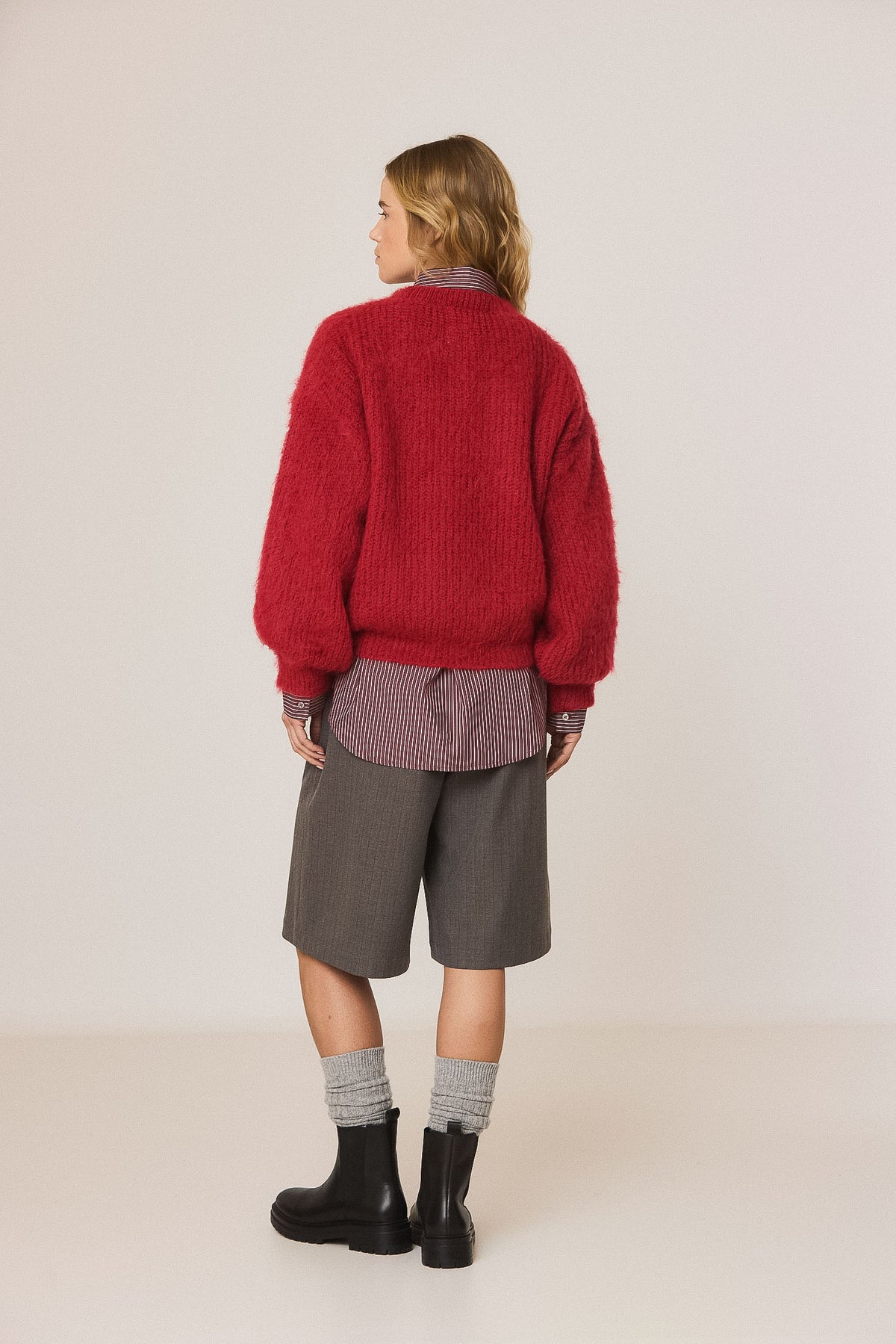 Brushed Effect Sweater