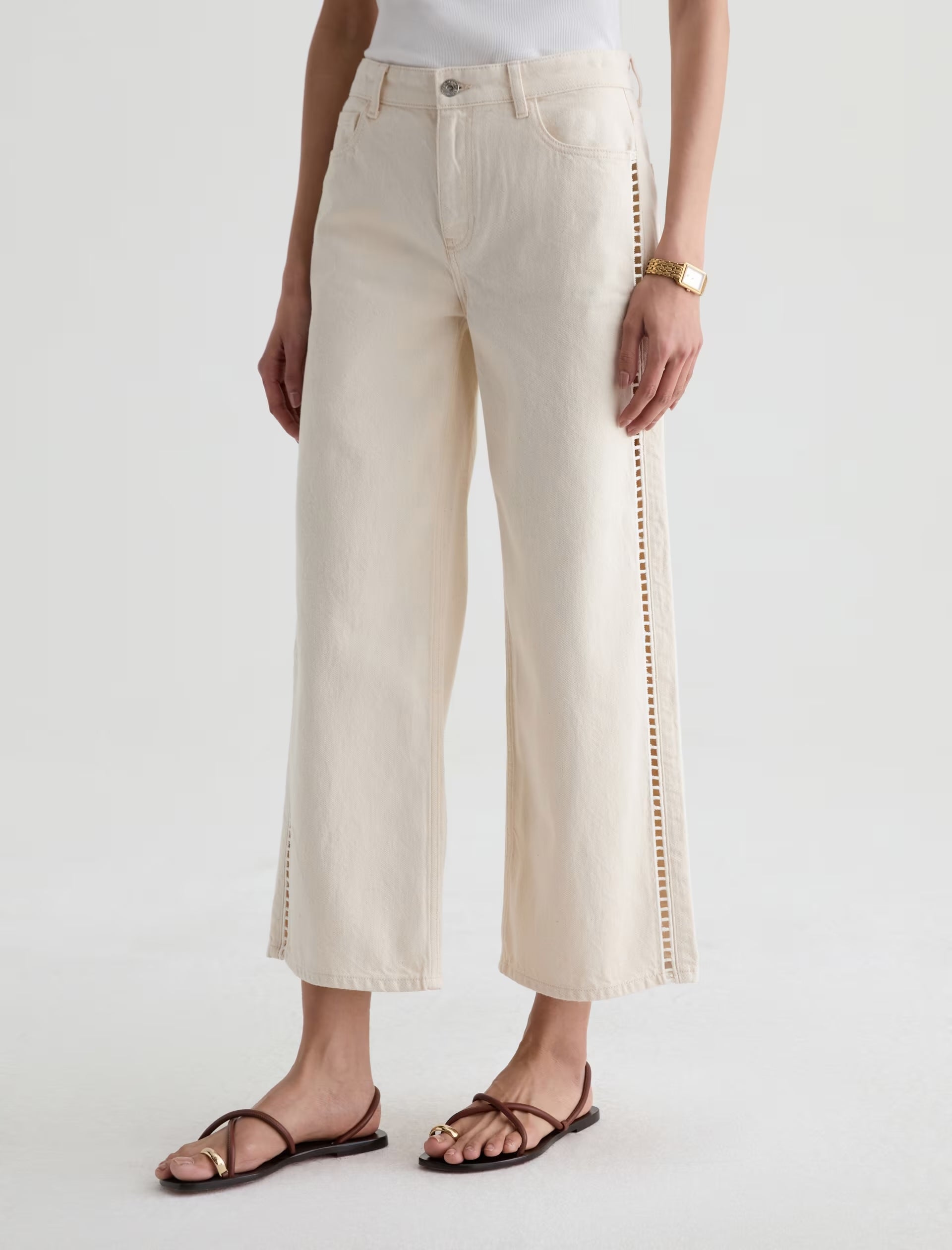 Saige Wide Leg Crop