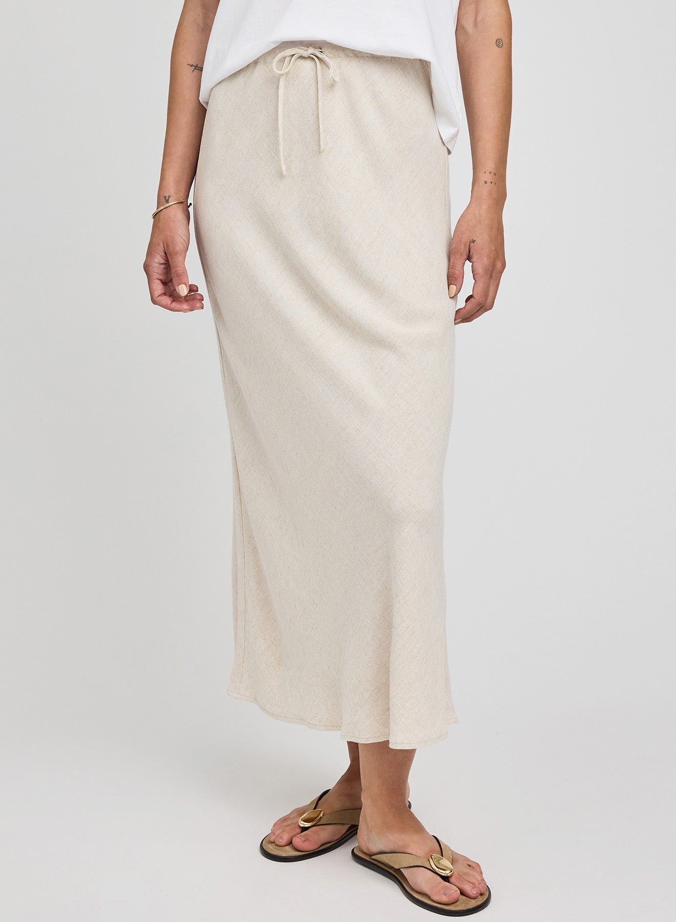 Cassia Linen Skirt
