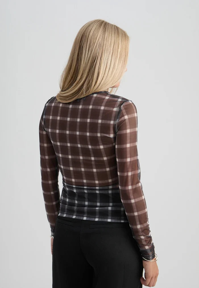 Stefine Sheer Top