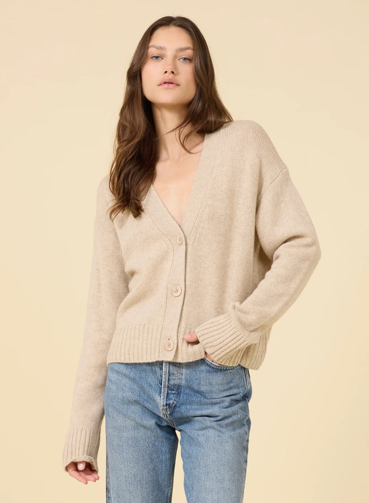 Aster Cashmere Cardigan