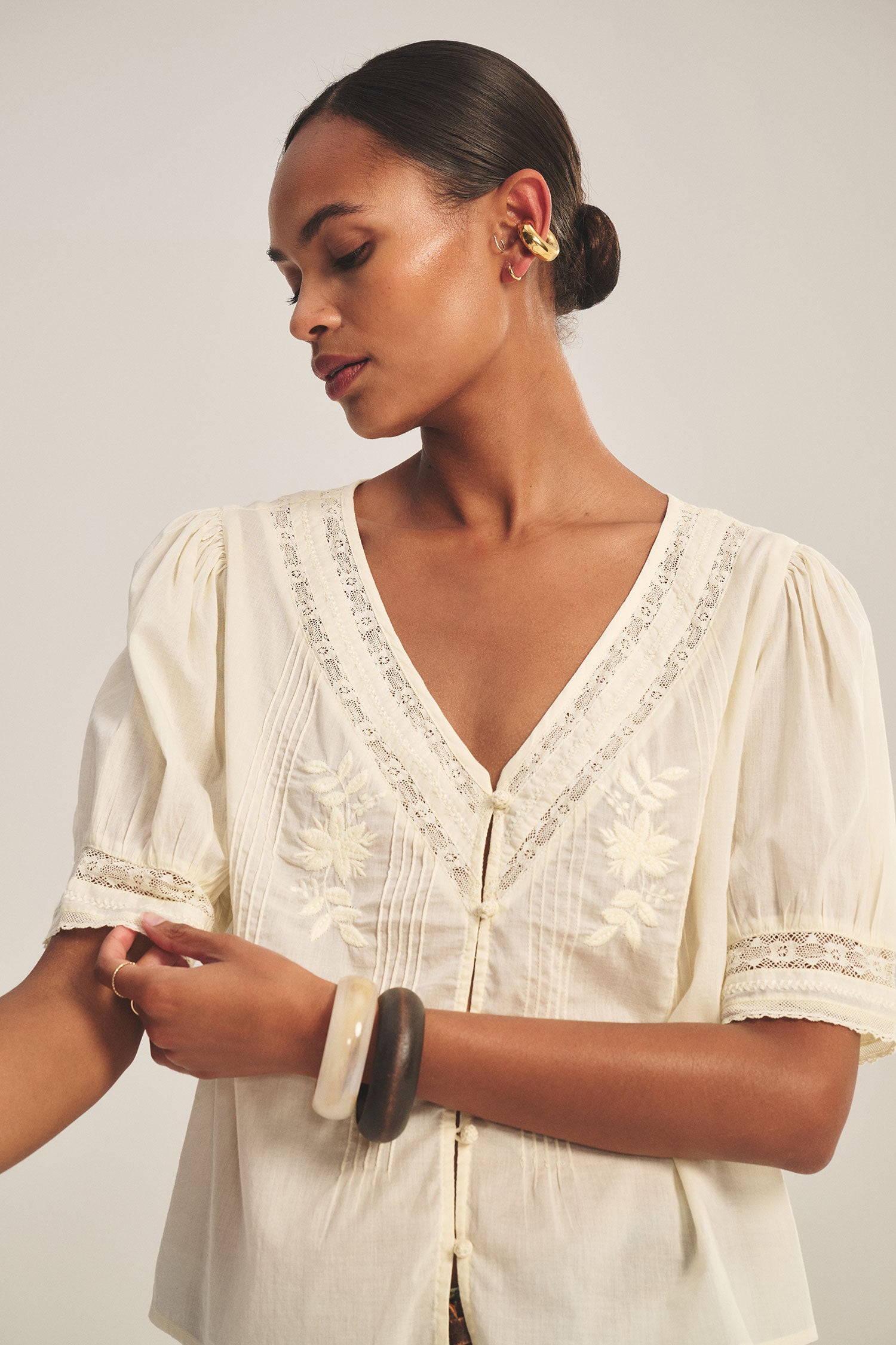 Mavis Lace Top