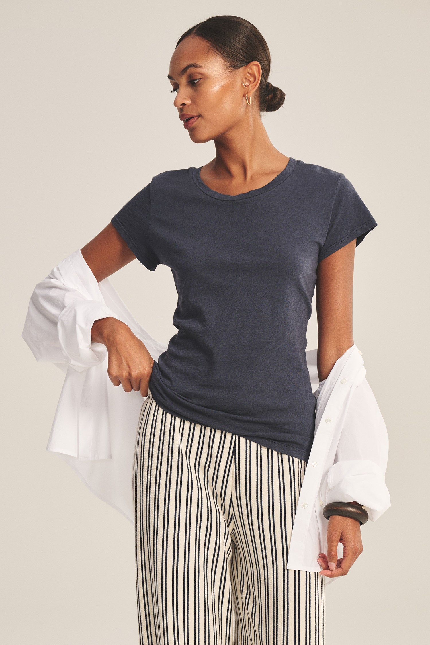 Odelia Cotton Slub Tee
