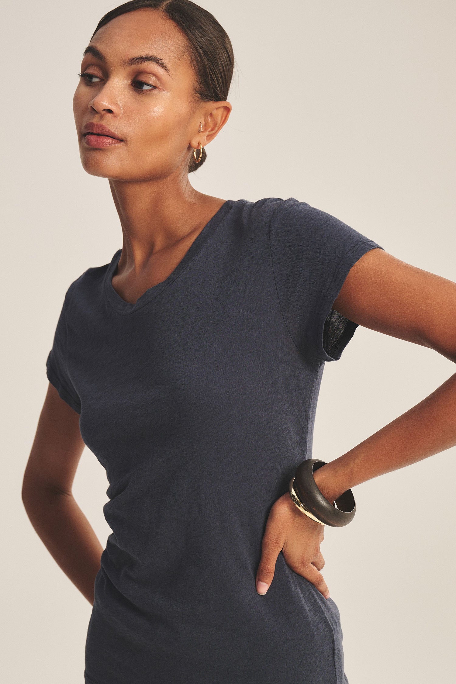 Odelia Cotton Slub Tee