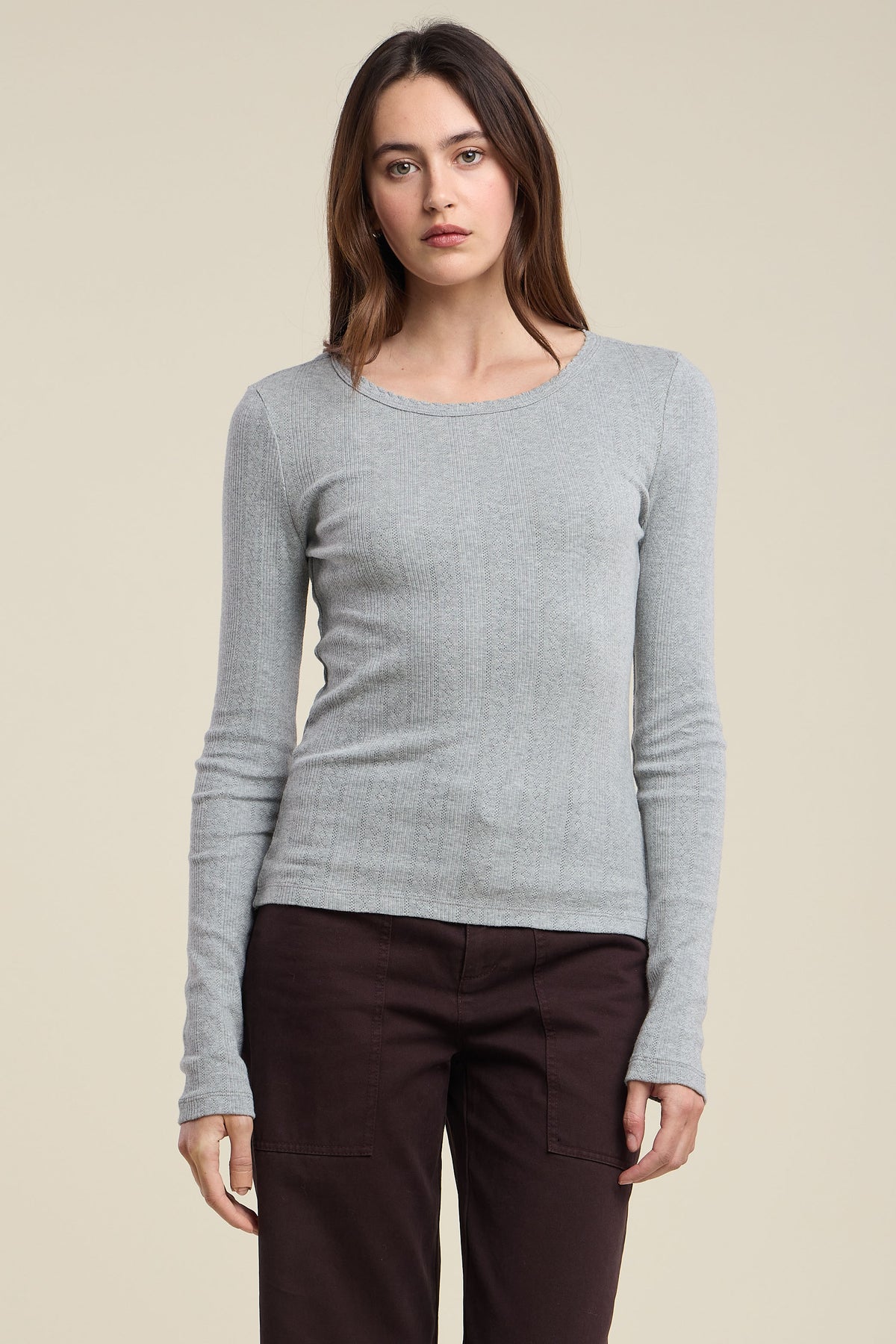 Miriam Rib Top