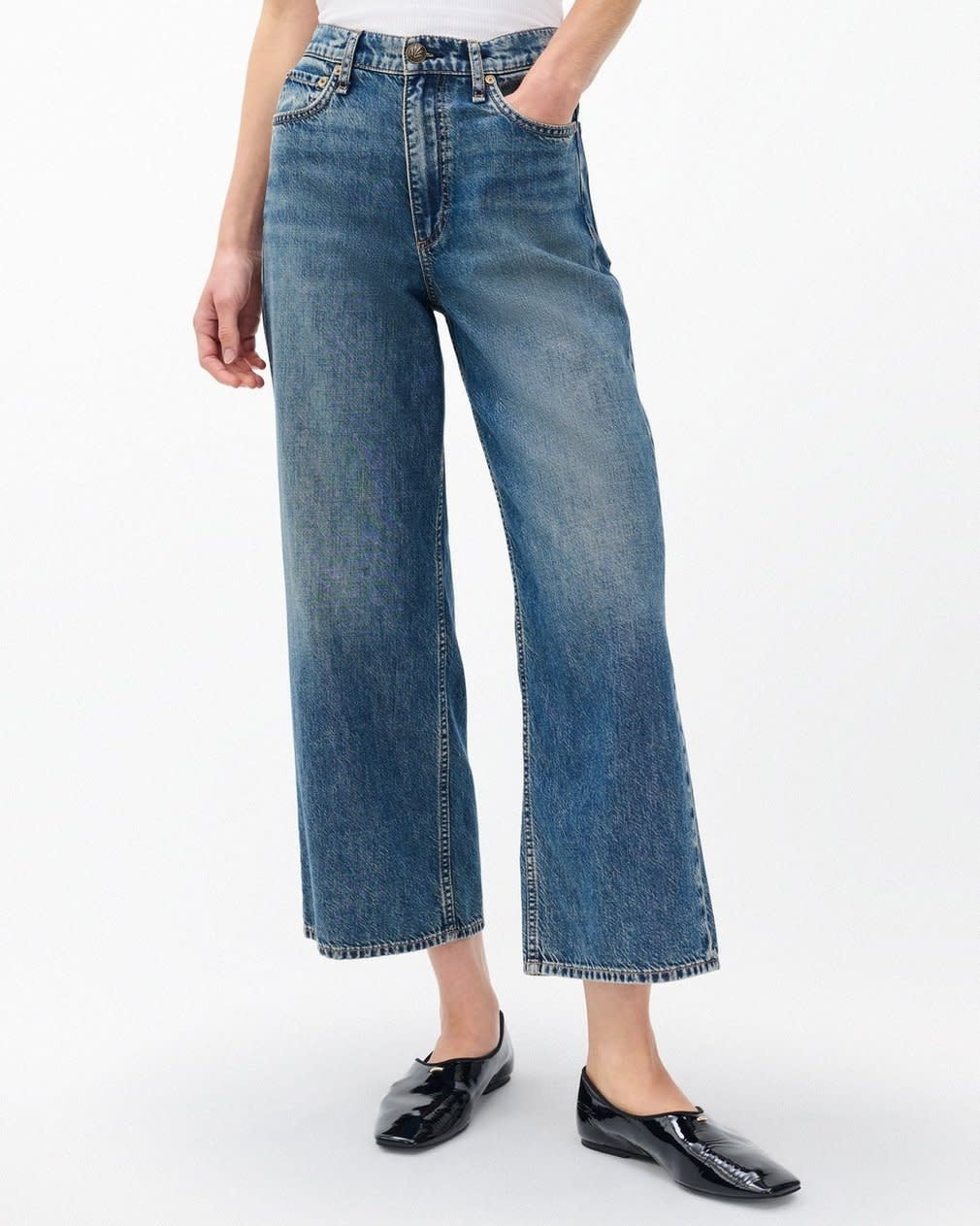 Rag & Bone Featherweight Andi Ankle Wide | Vincent Ottawa
