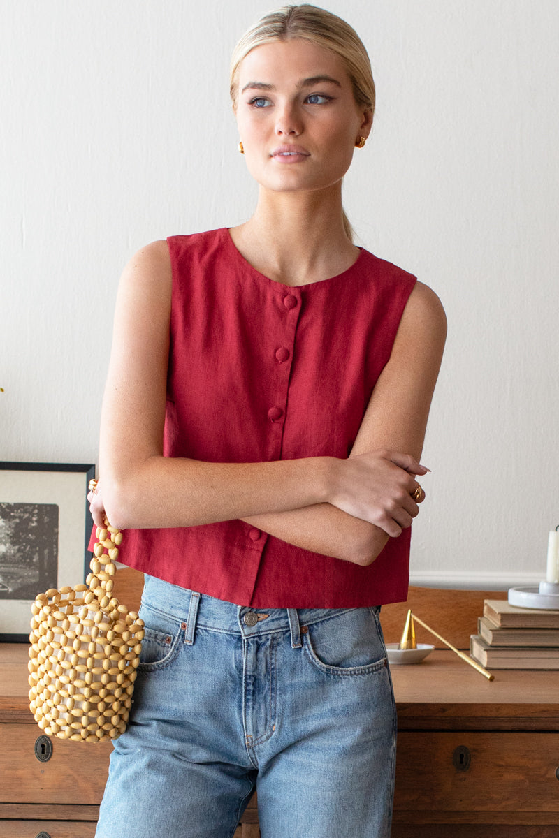 Wide Hem Top