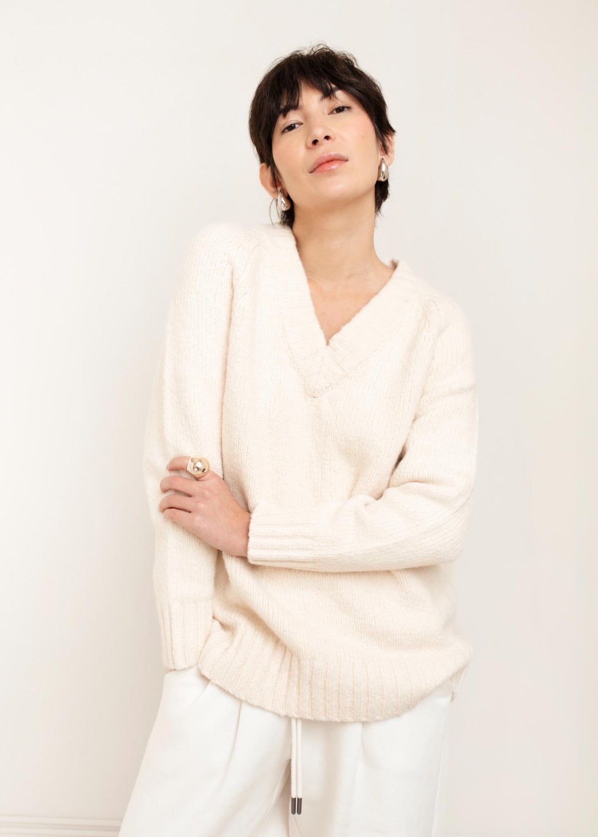 Taigen V Neck Sweater