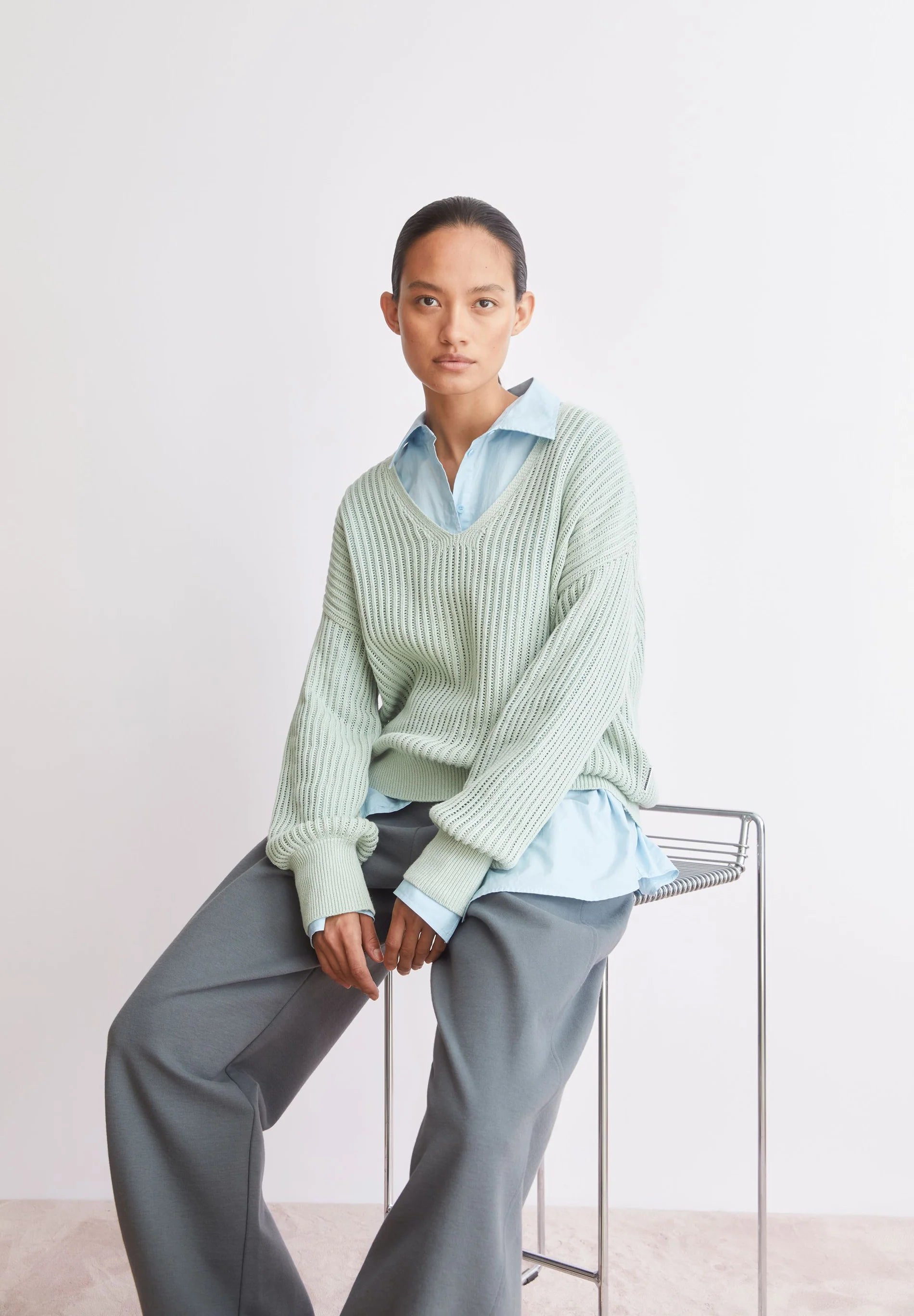 Linen Blend Sweater