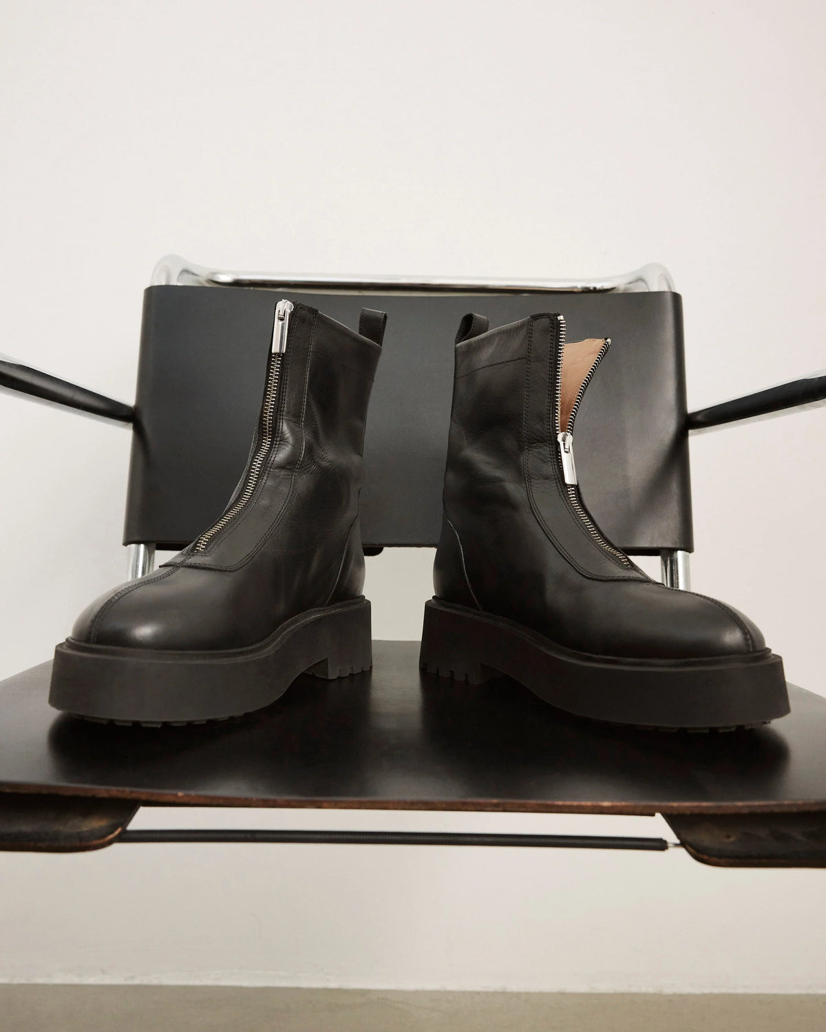 Alma Front Zip Boot