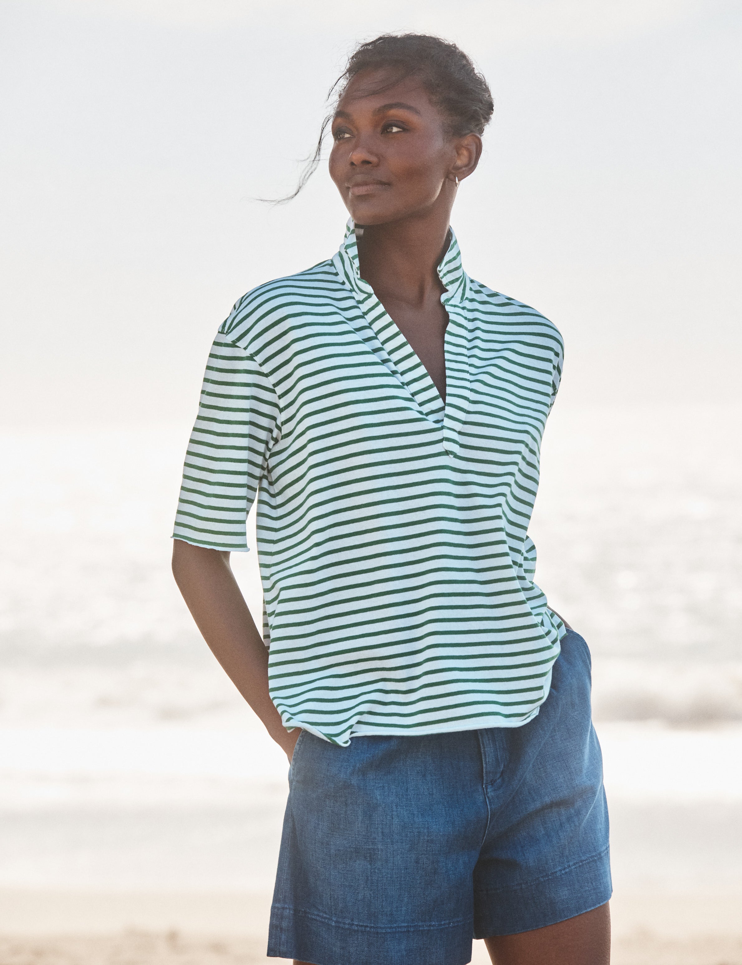 Patty Popover Henley