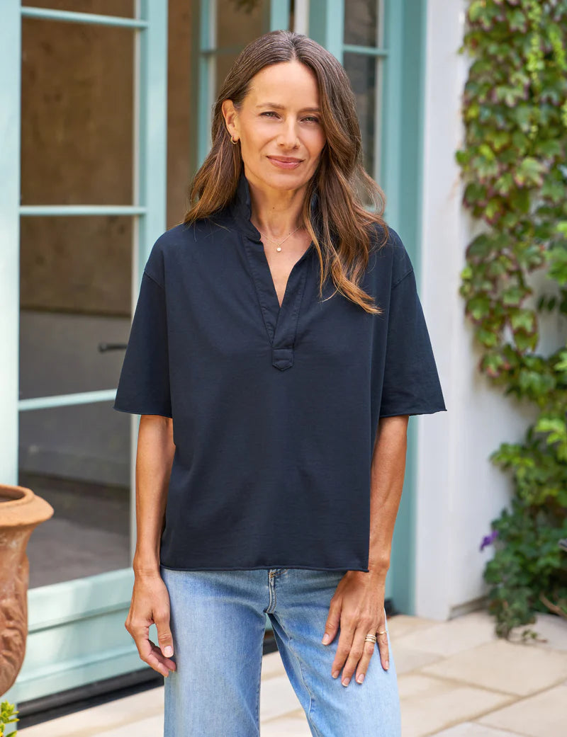 Patty Popover Henley
