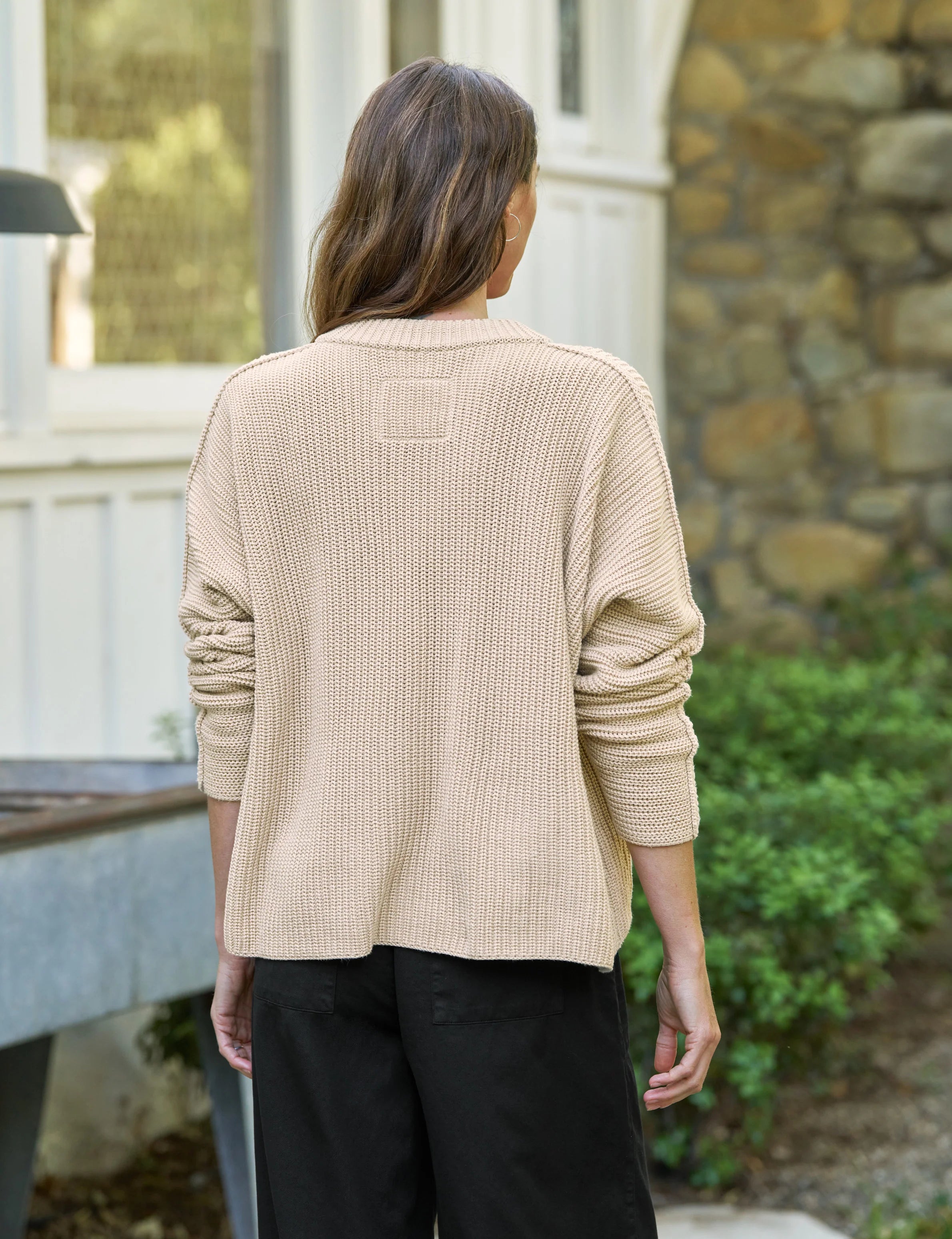 Montecito Crew Neck Cardigan