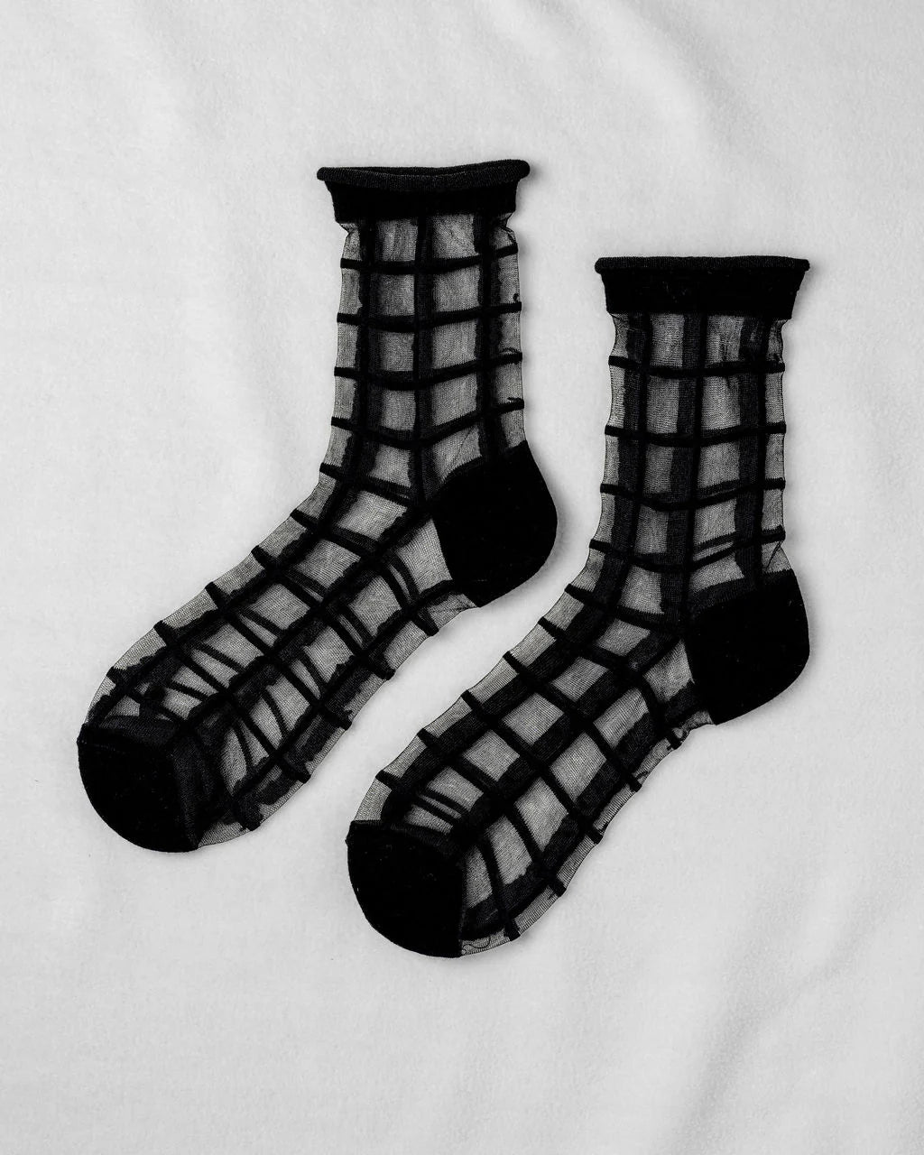 Sheer French Window Socks