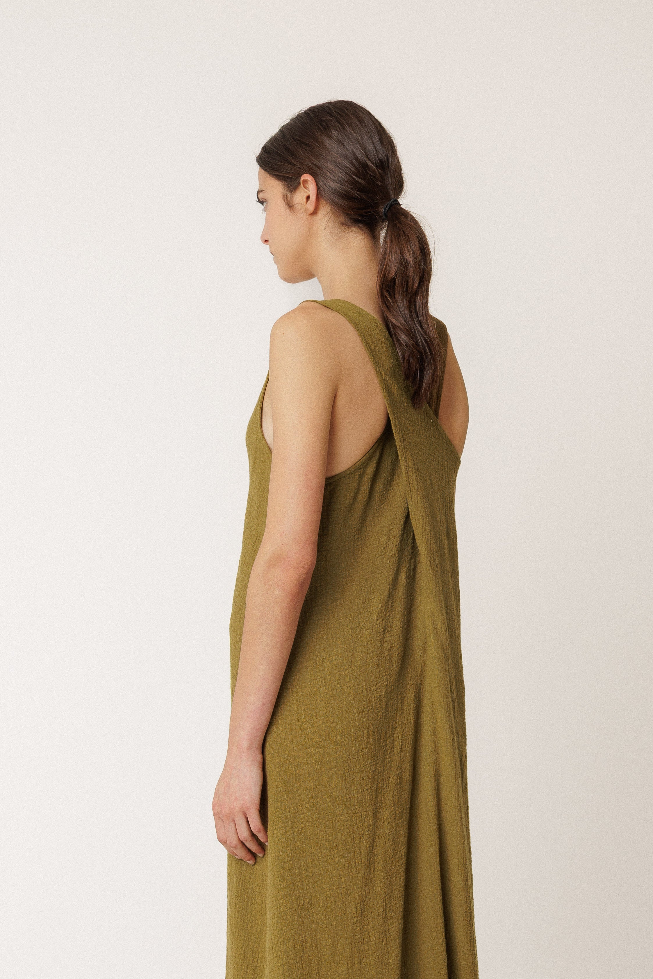 Linen Maxi Dress