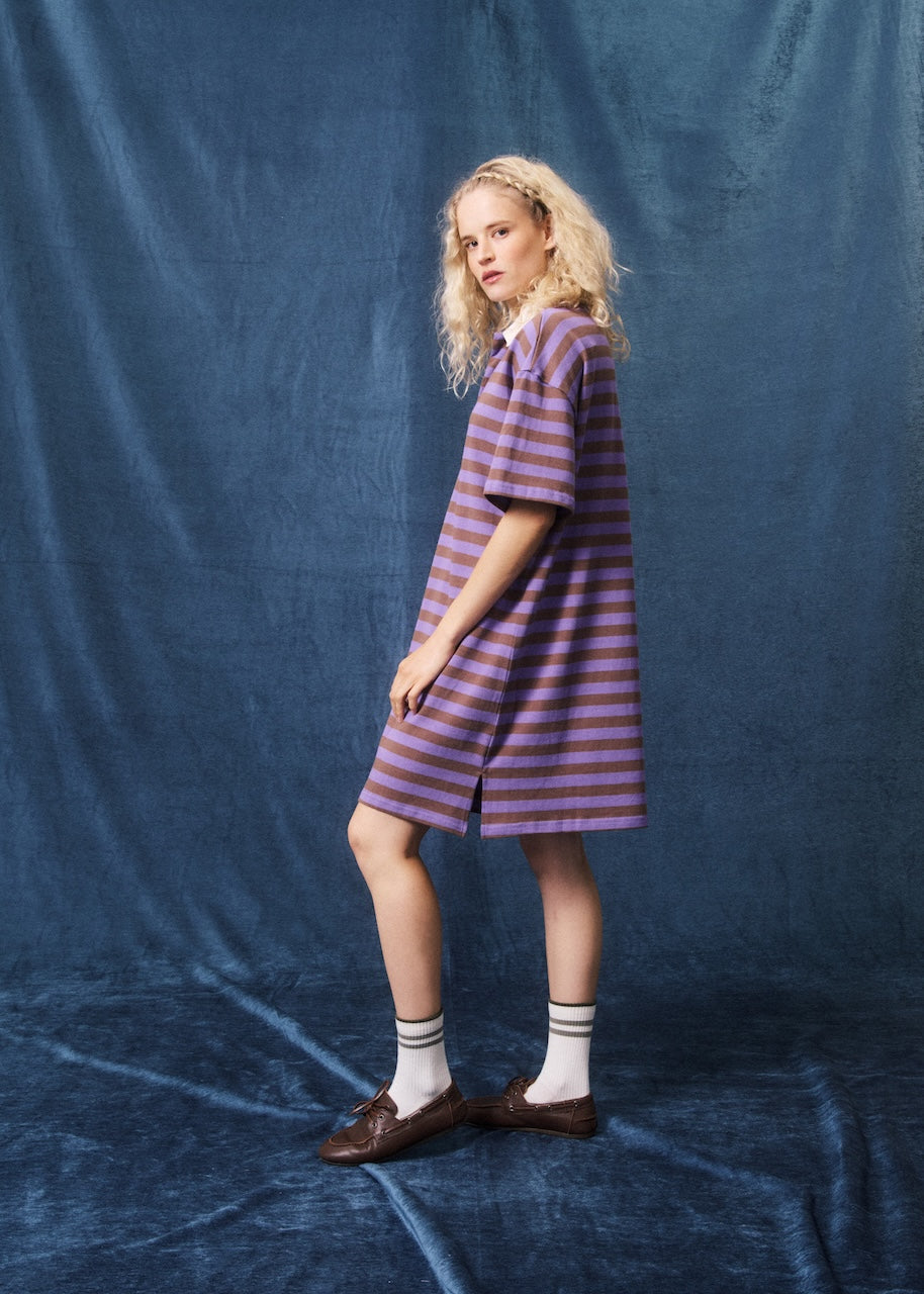 Ace Stripe Polo Dress