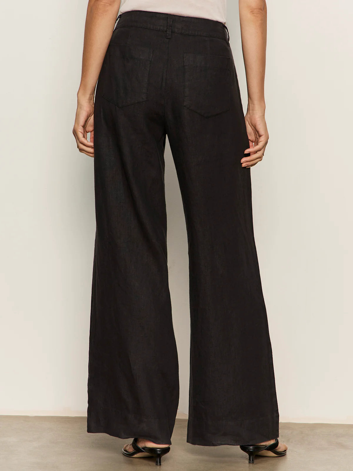 Linen Marine Wide Leg