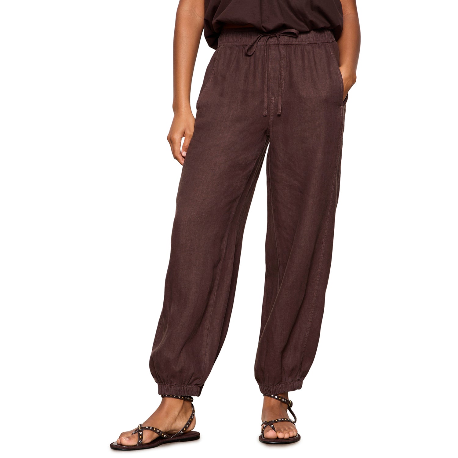 Melody Linen Balloon Pant