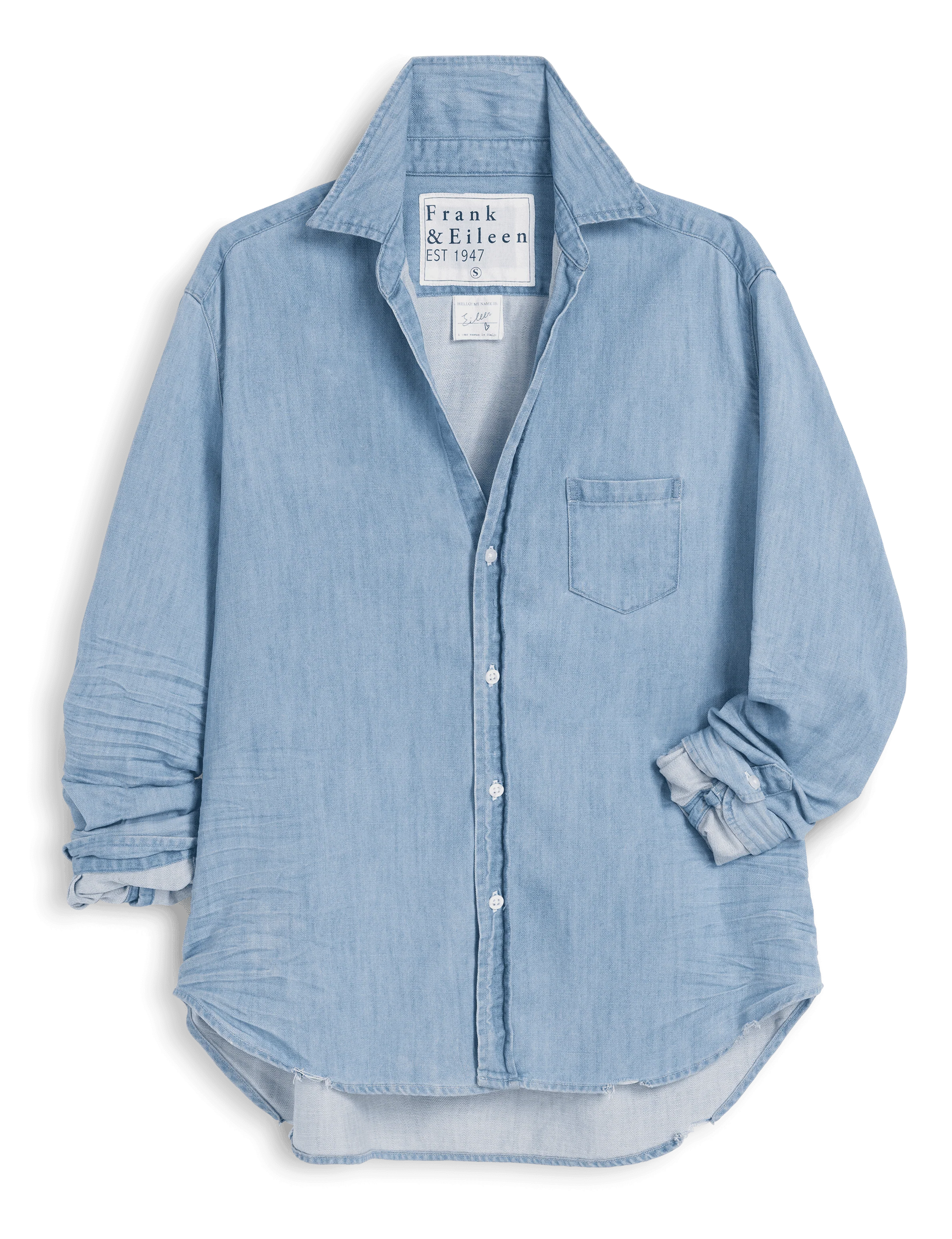 Eileen Denim Relaxed Button-Up