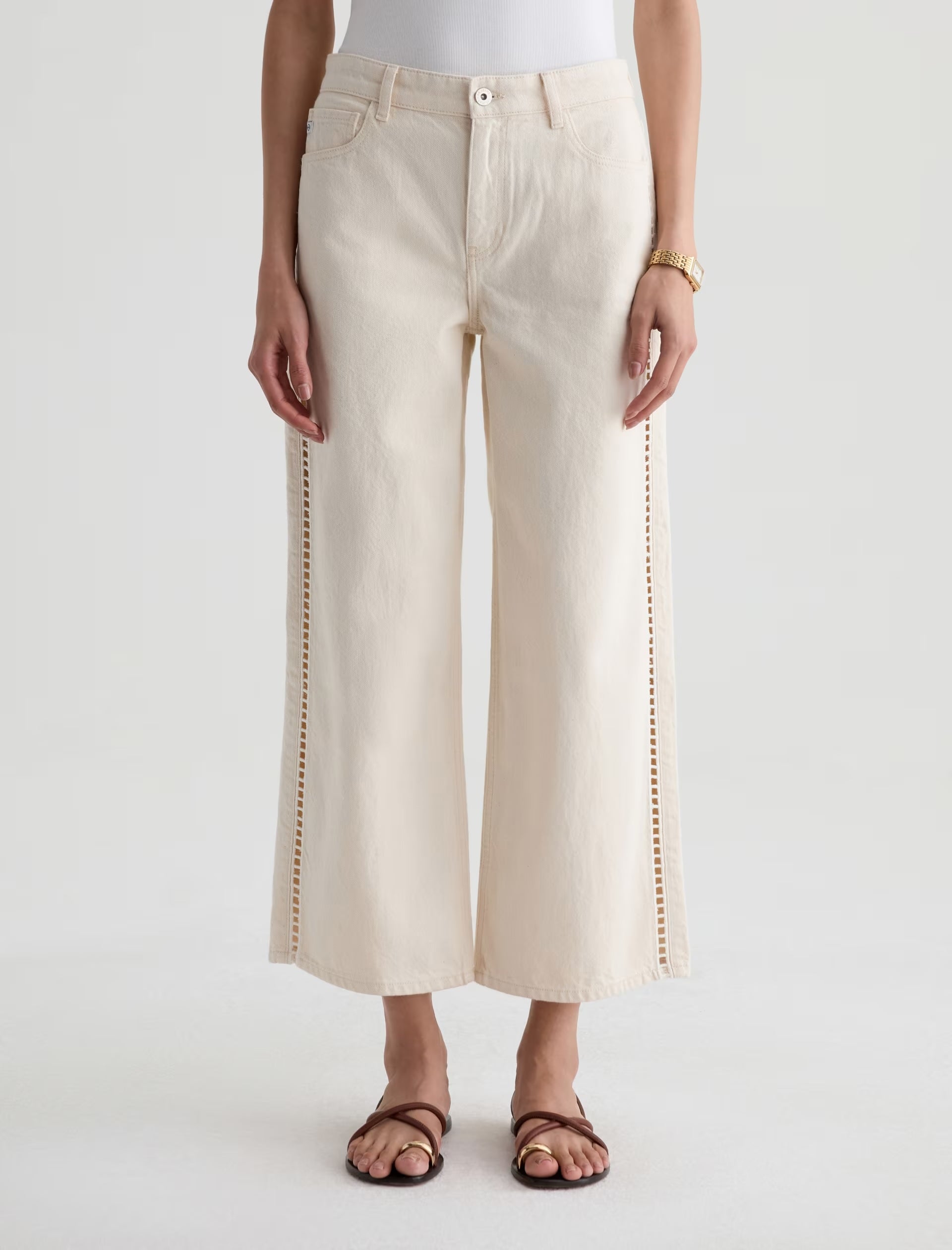 Saige Wide Leg Crop
