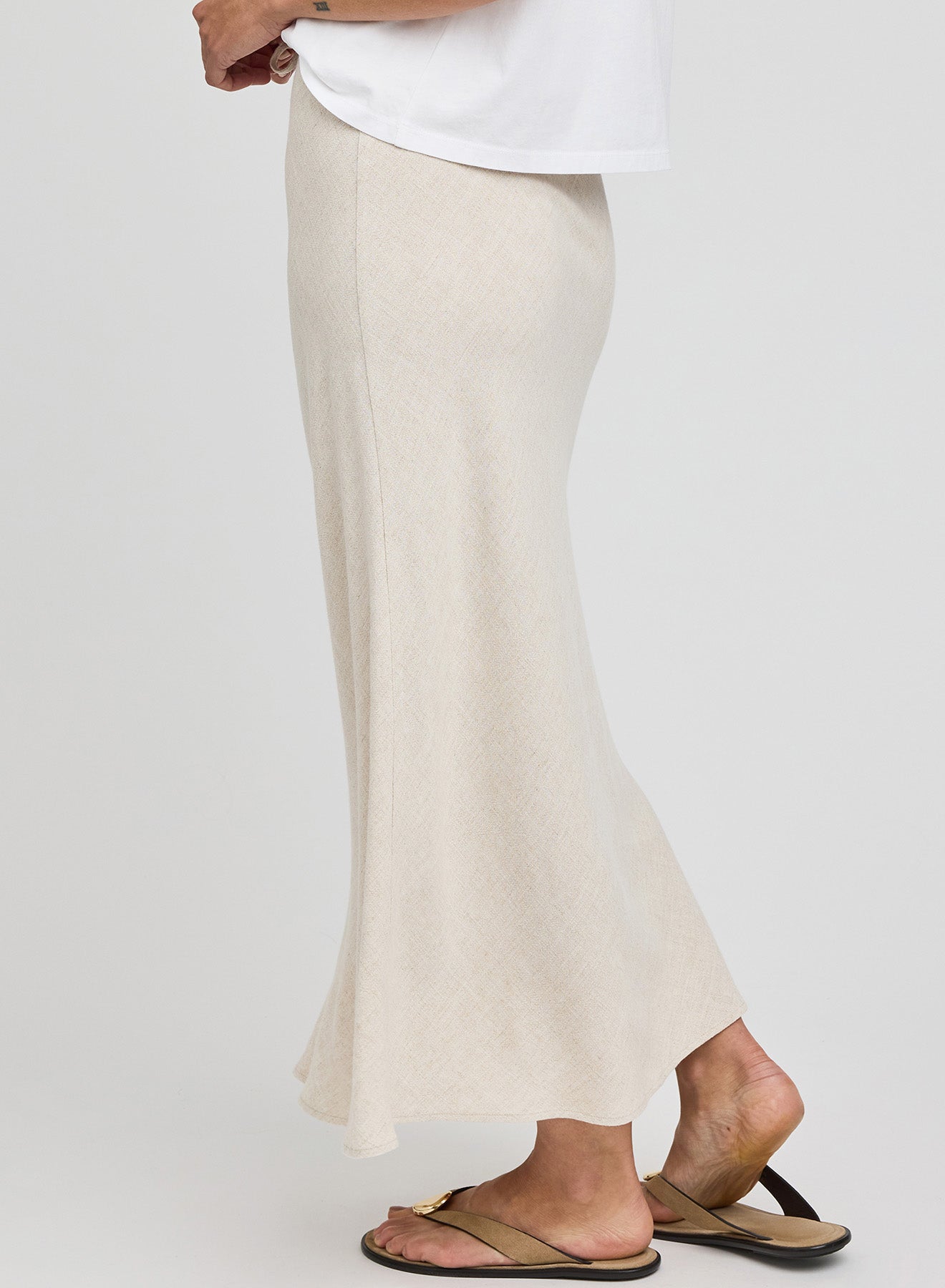Cassia Linen Skirt