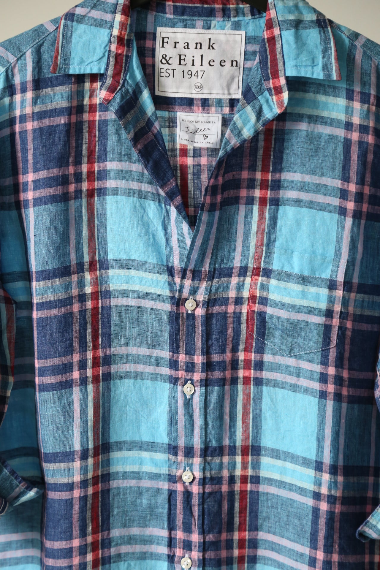 Eileen Relaxed Linen Button-Up