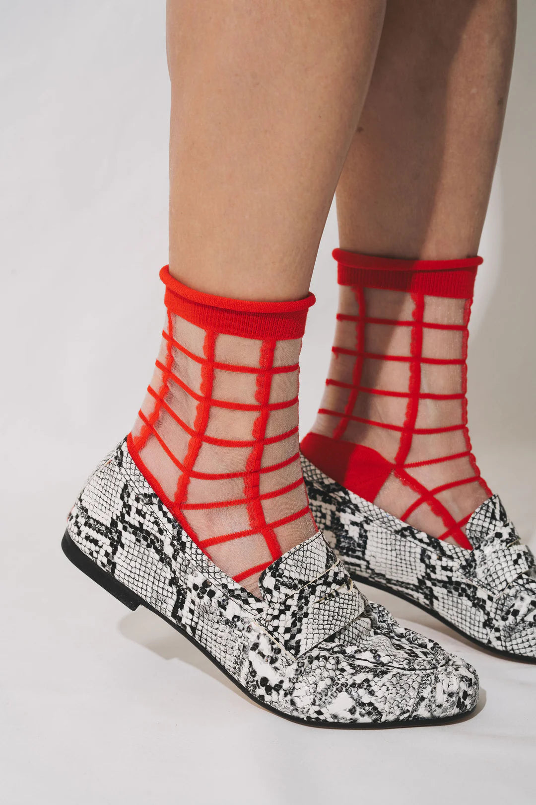 Sheer French Window Socks