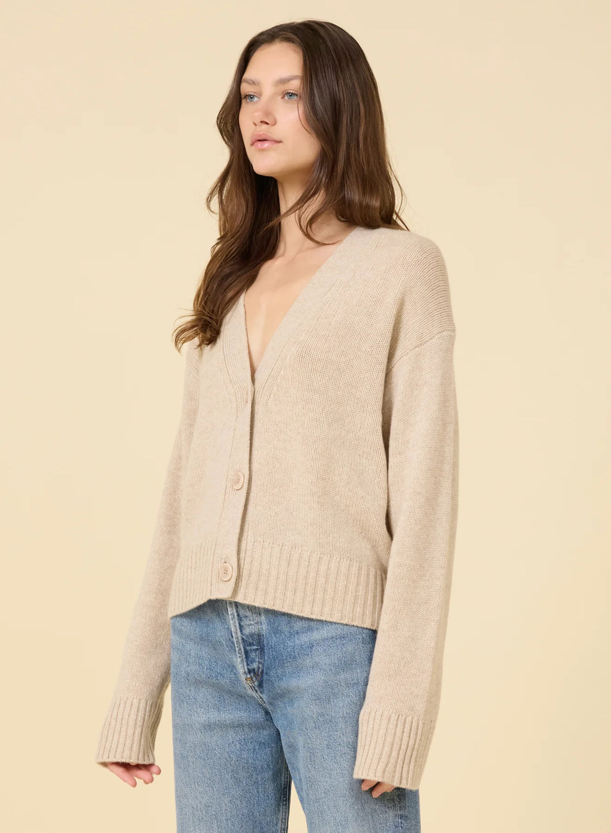 Aster Cashmere Cardigan