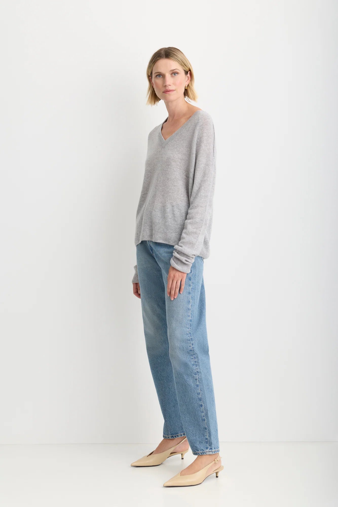 Sloane Cashmere V-Neck