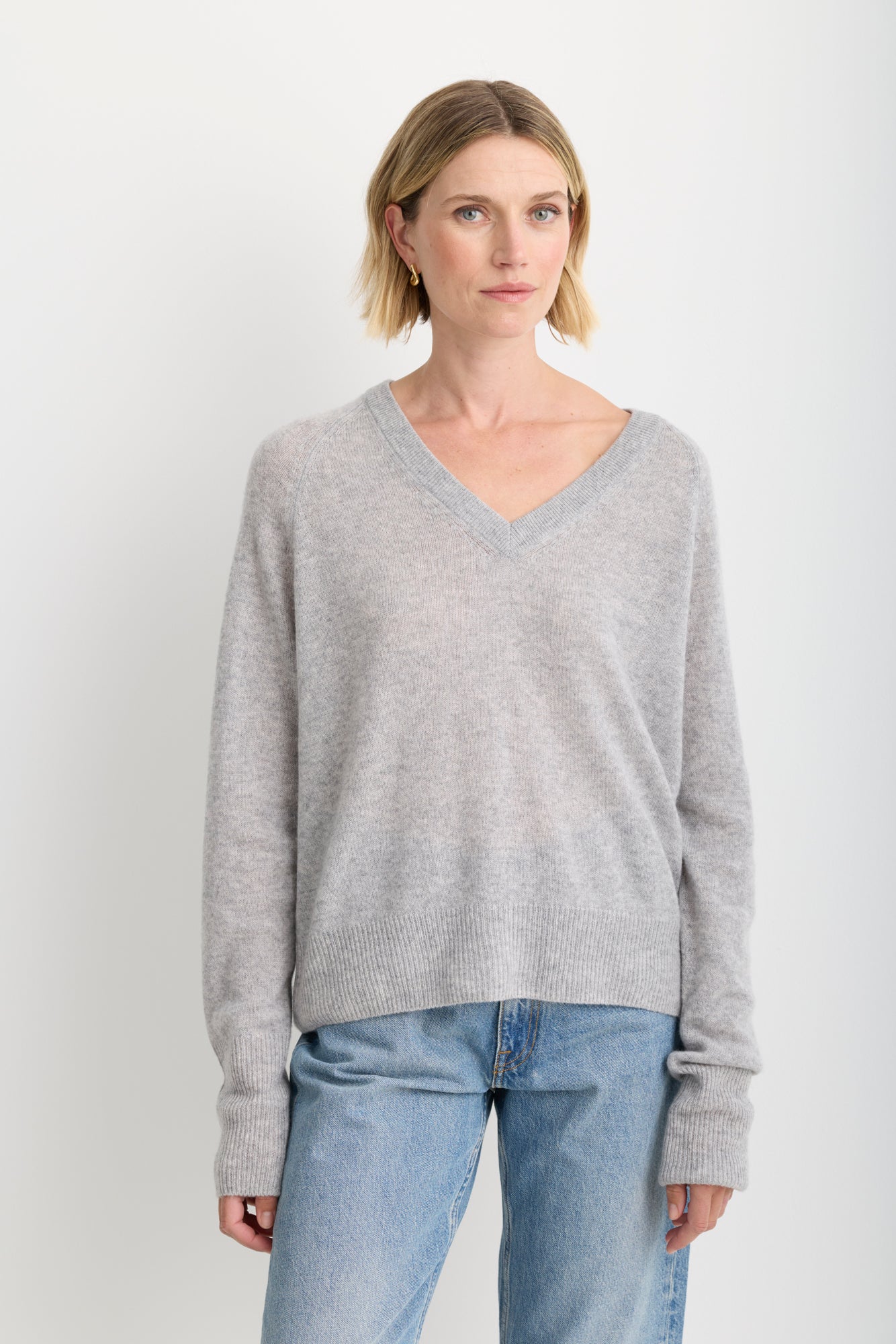 Sloane Cashmere V-Neck