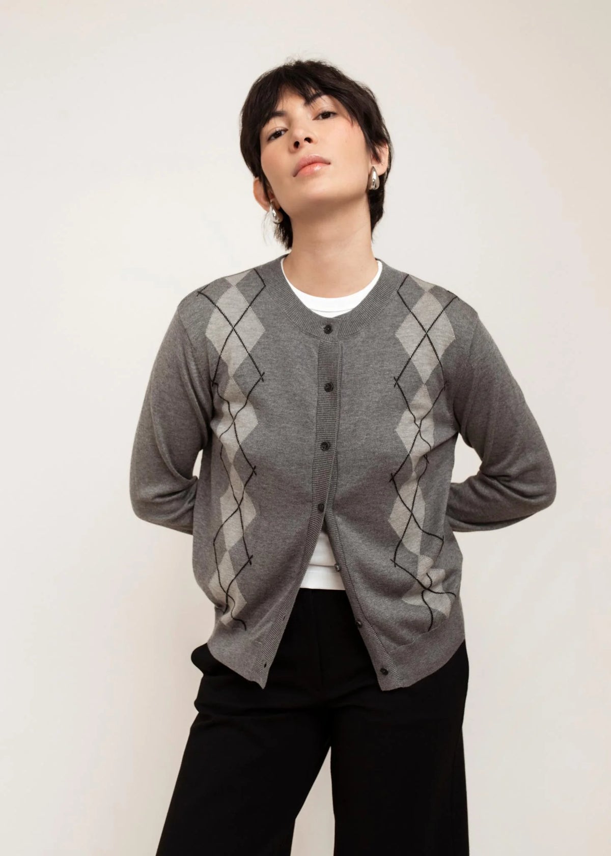 Helly Argyle Cardigan