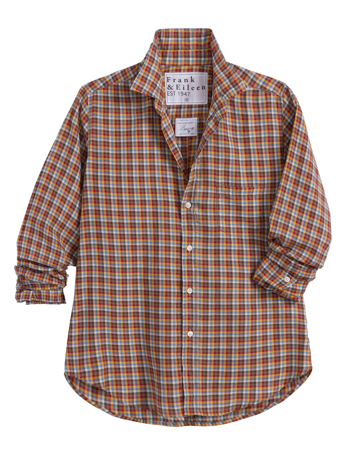 Barry-Tailored Button Up Shirt
