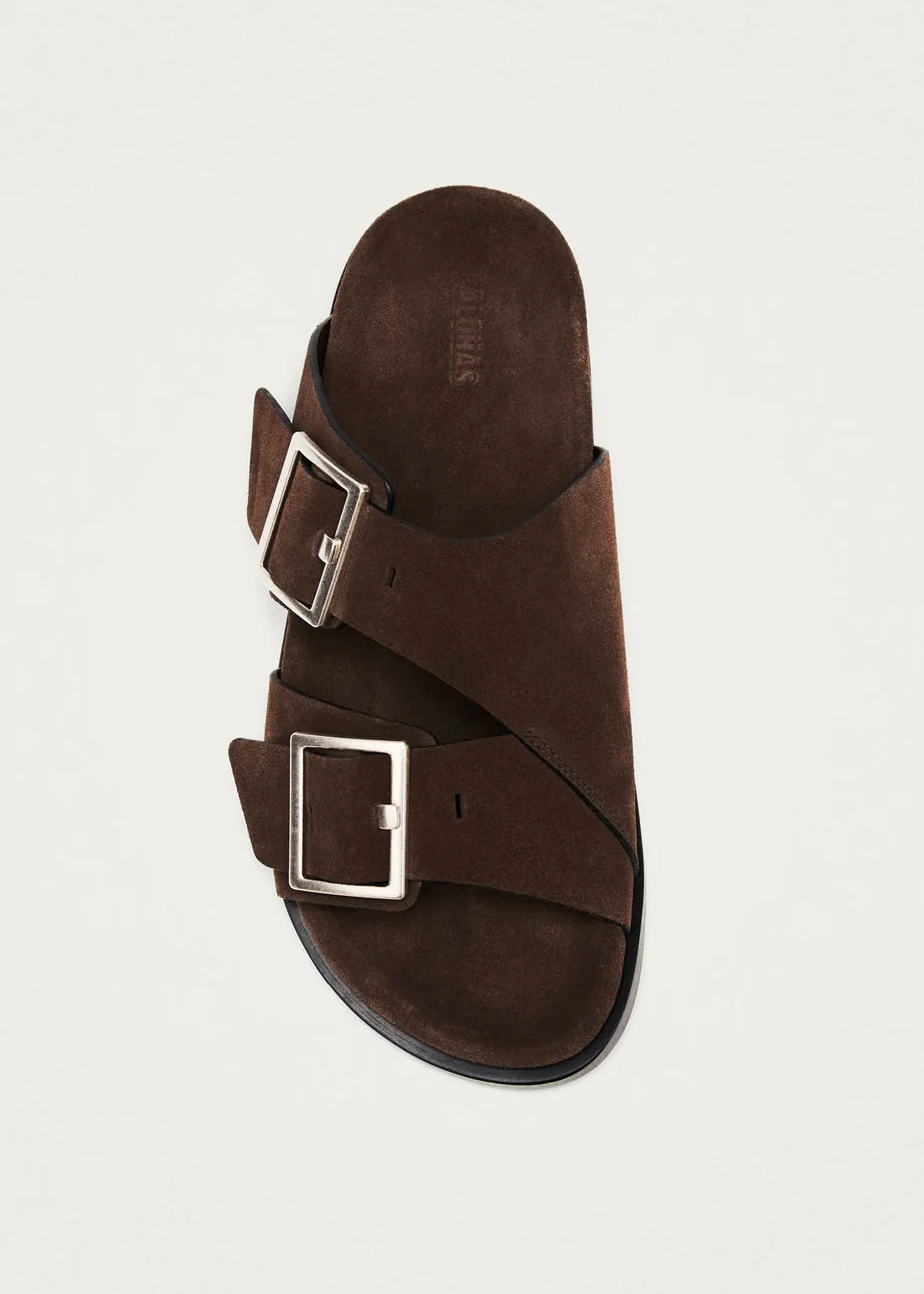 Alba Suede Brown Leather Sandal