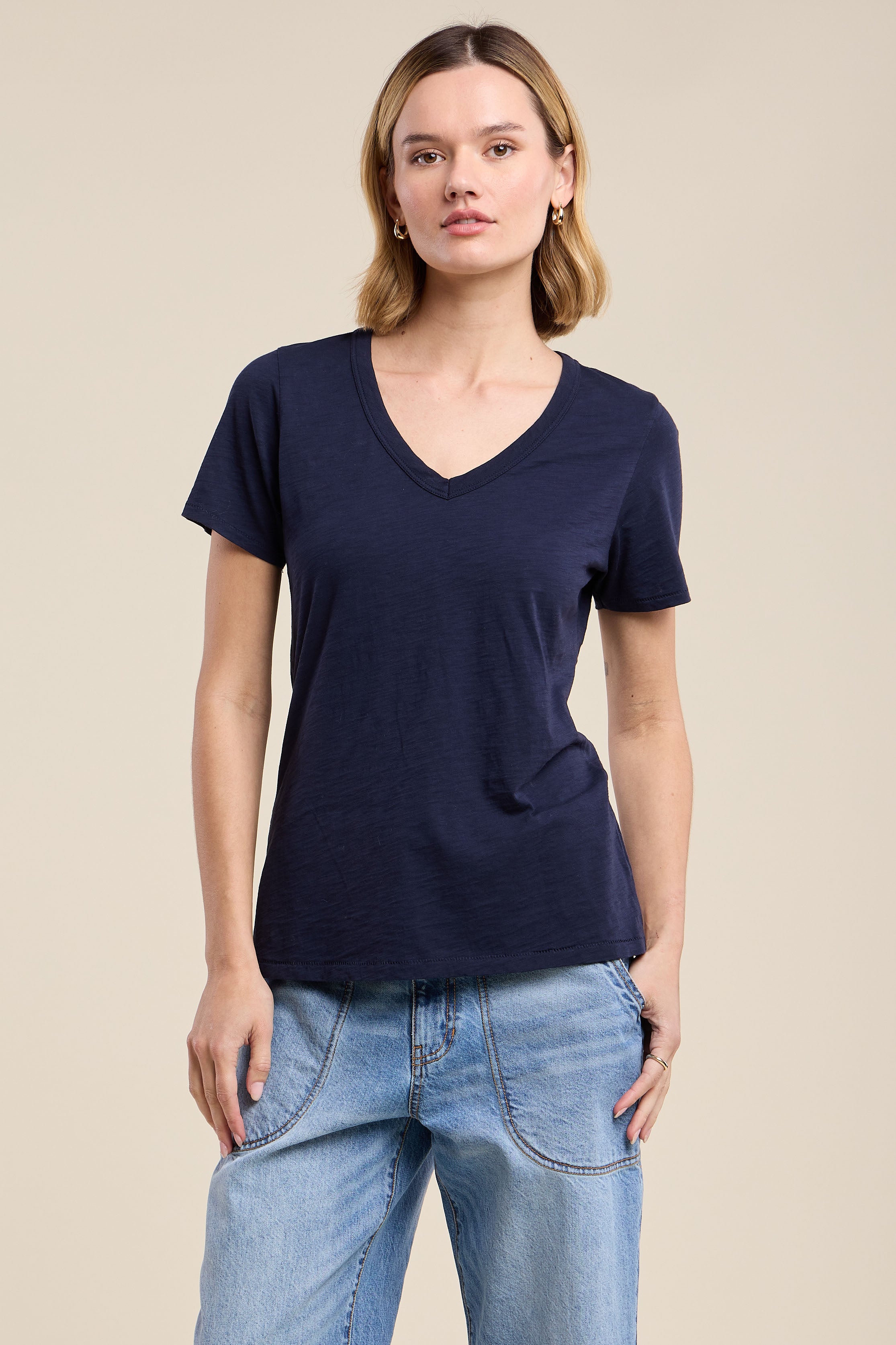 Briella Cotton Slub Tee