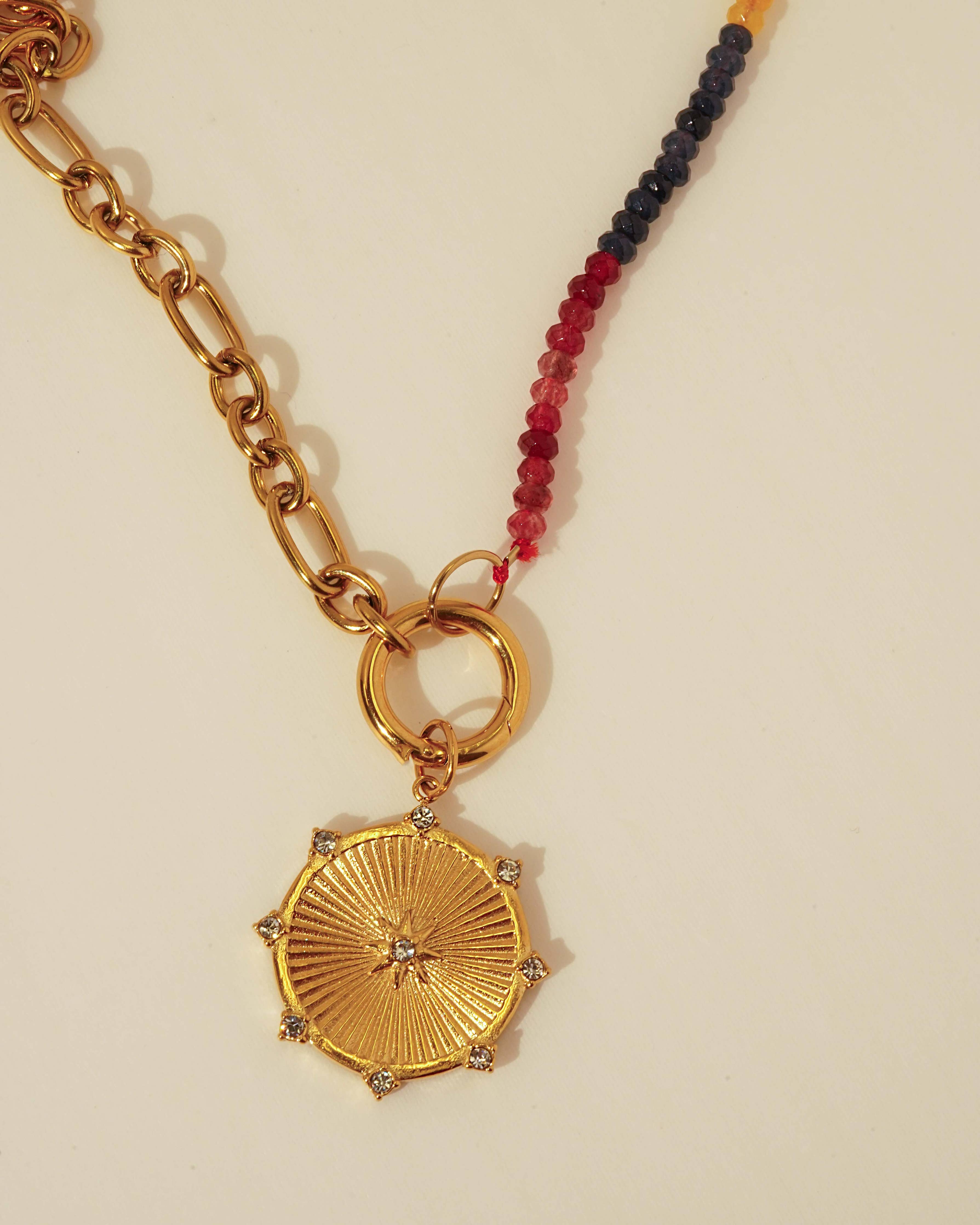 Multi layer Nea Dark Necklace