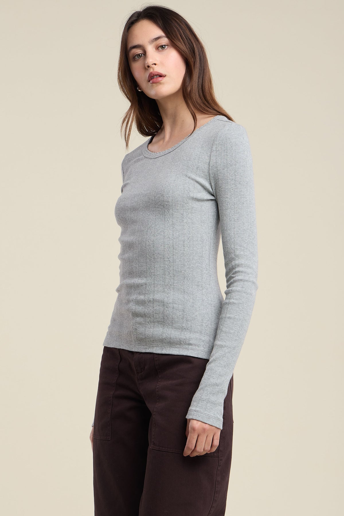 Miriam Rib Top
