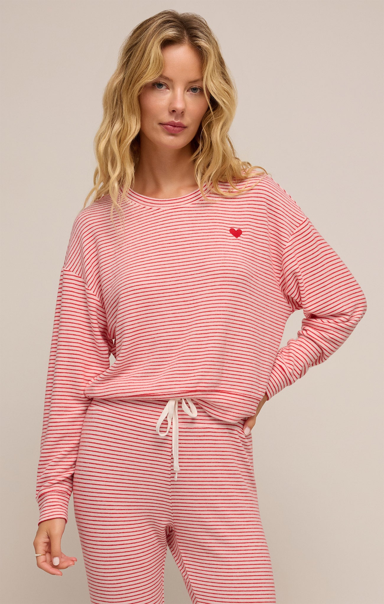 Bisous Stripe Top