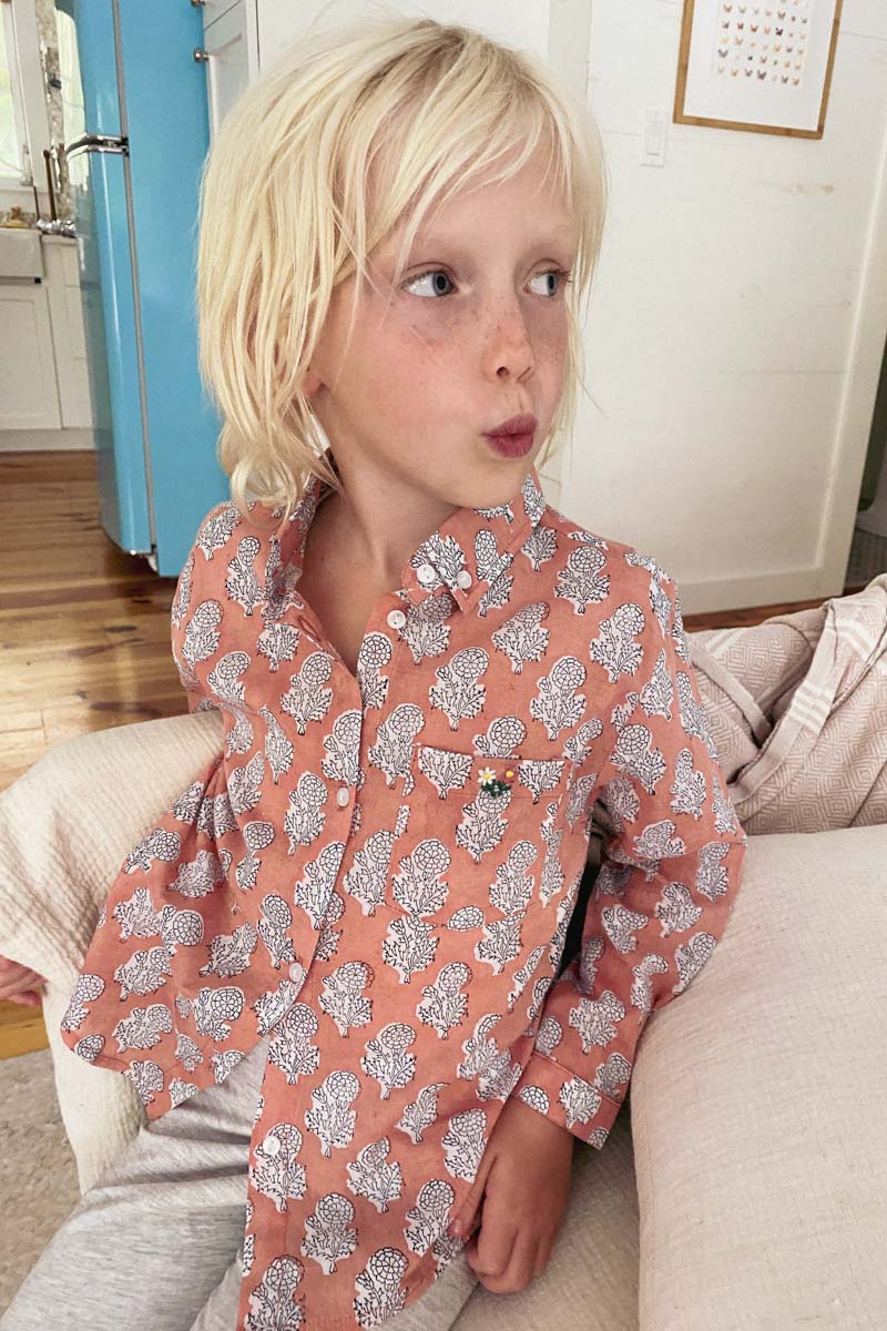 Little Fry Papa's Shirt
